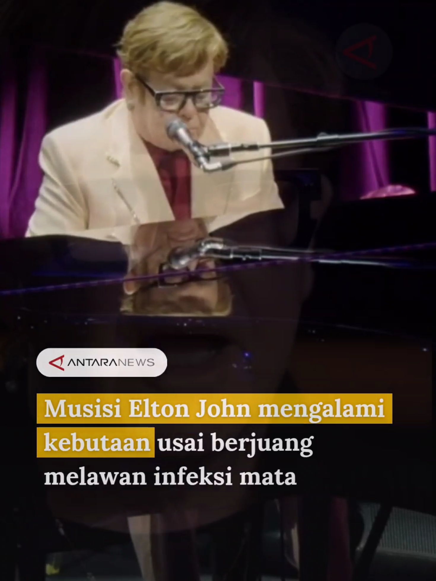 Musisi Elton John mengalami kebutaan usai berjuang melawan infeksi mata #eltonjohn #eltonjohnbuta #kebutaan #infeksimata #musisiinggris #musisi #eltohnjongabisalihat #mata #tiktokberita #fyp #longervideos 