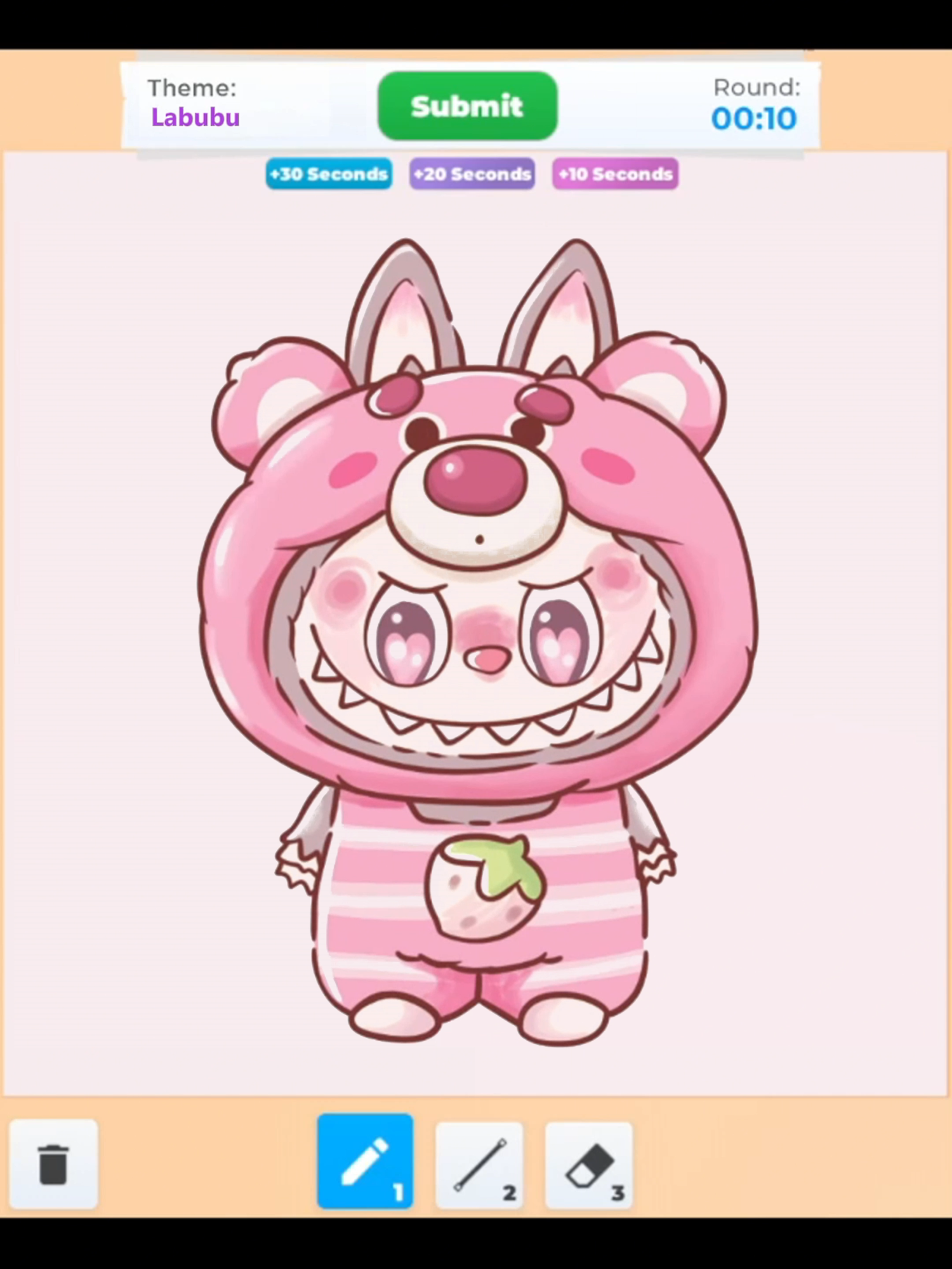 Labubu #speeddraw #robloxgameplay #livestreaming #gaming #roblox #robloxworld #robloxrecommendations #fyp #digitalart #digitaldrawing #livestreamer #funny