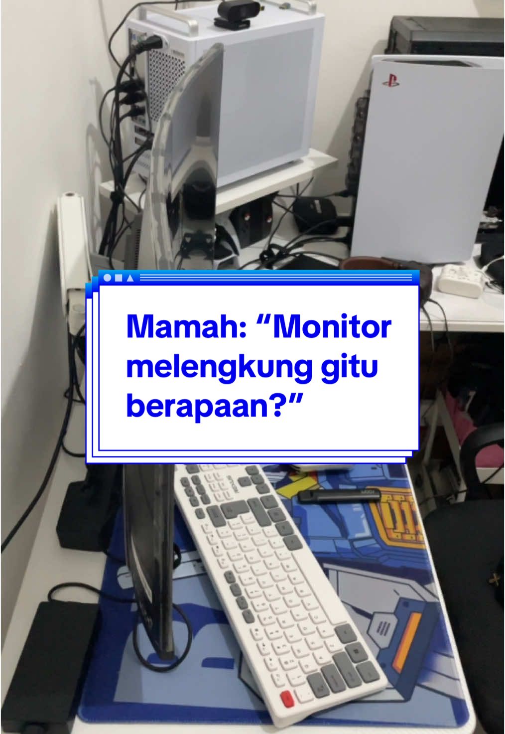 Murah kok ma🙏🏻 #pcgaming #setuppc #curvemonitor #setup #setupgaming #GamingOnTikTok #nintendoswitcholed #ps5 #rtx4060 #fyp #xybca 