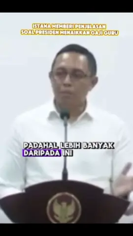 Istana memberi penjelasan soal langkah Presiden Prabowo Subianto menaikkan gaji guru#fyppppppppppppppppppppppp #fyp #gurukreatorkonten #kurikulummerdeka #kurikulummerdekabelajarsmk #gurupenggerak #pppkguru #fypシ゚viral🖤tiktok 