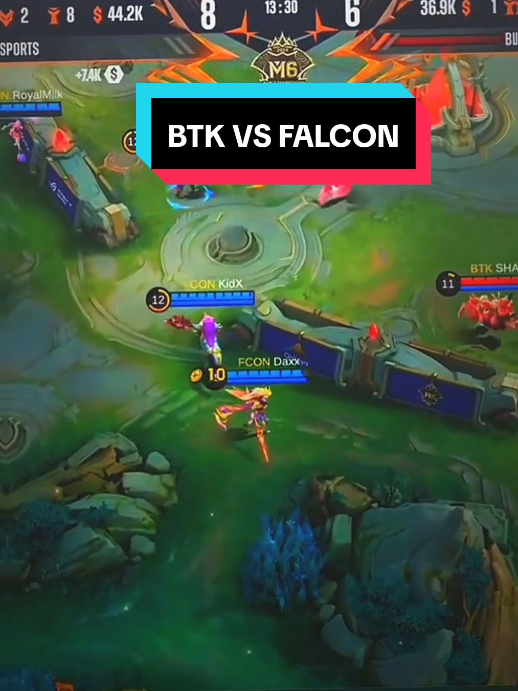 M6 DAY 4 BTK VS FALCON GAME KE 3#foryoupage 