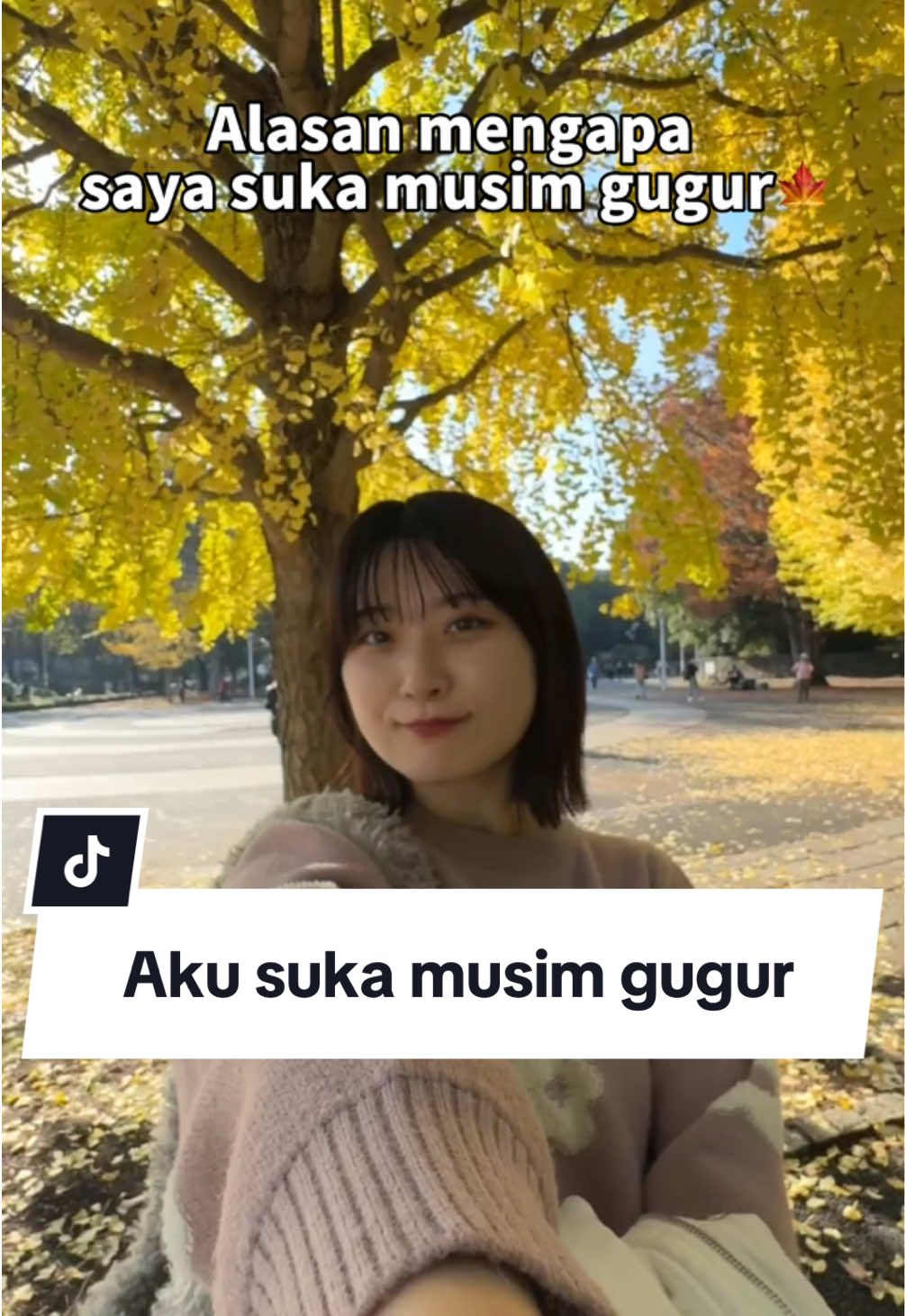 Ceritakan padaku tentang gambaran musim gugur!🍁 #nanako #nachan #japan #cewekjepang #japan #fyp 