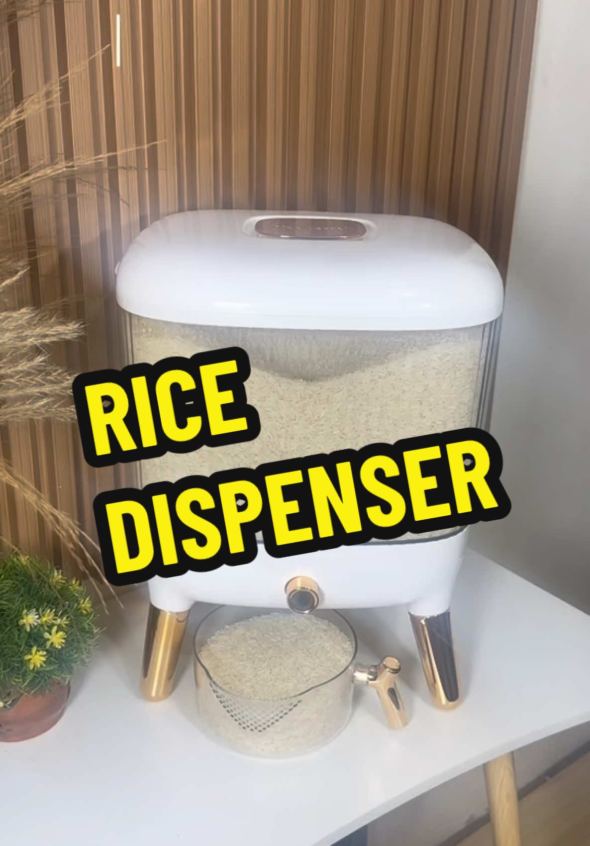 Best gift for your mom, tita or in-laws #ricedispenser #aesthetic #aestheticricedispenser 