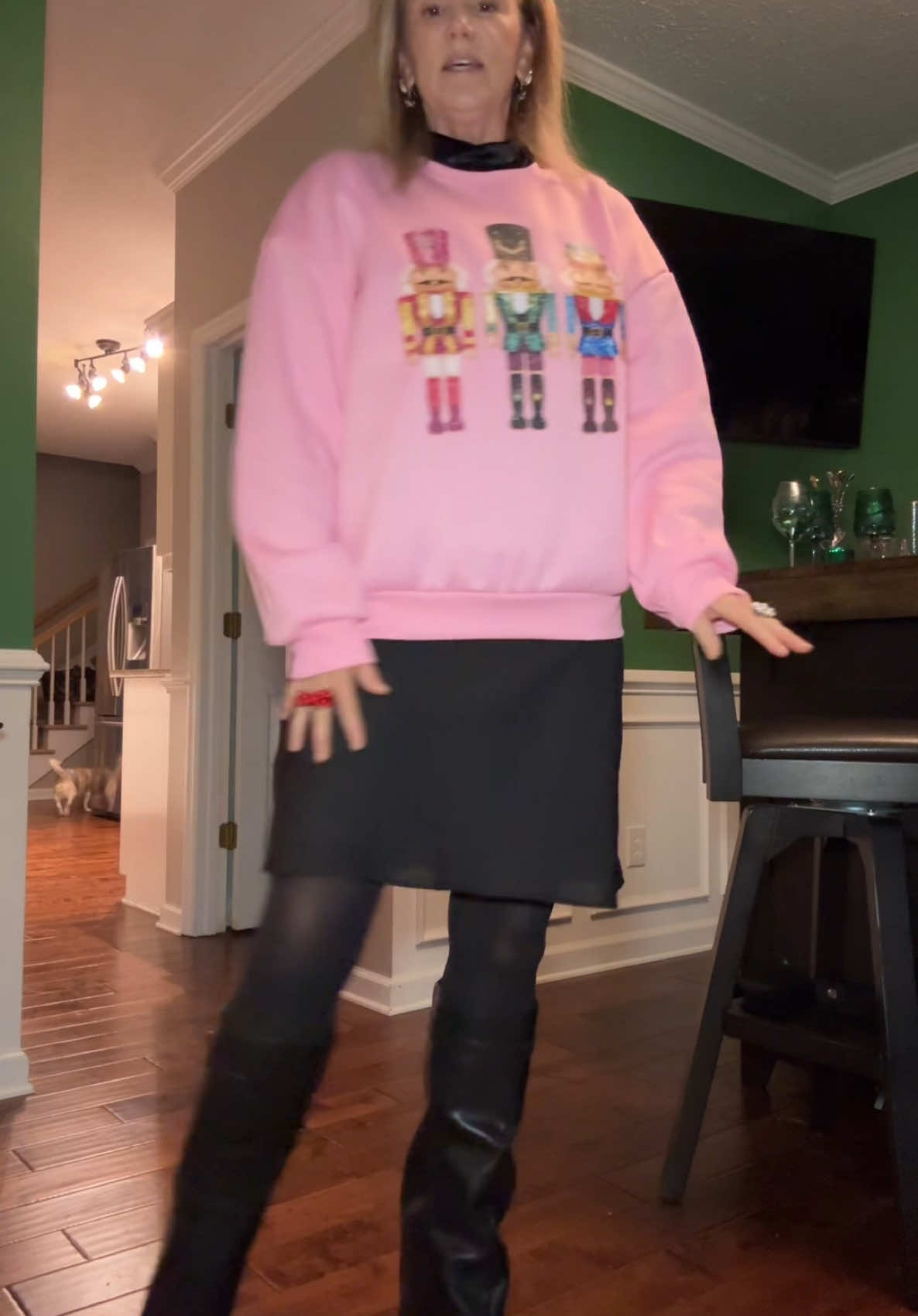 A touch of Pinkmas #shein #sheinhaul #targetfinds #targetshoes #target #teacheroutfit 