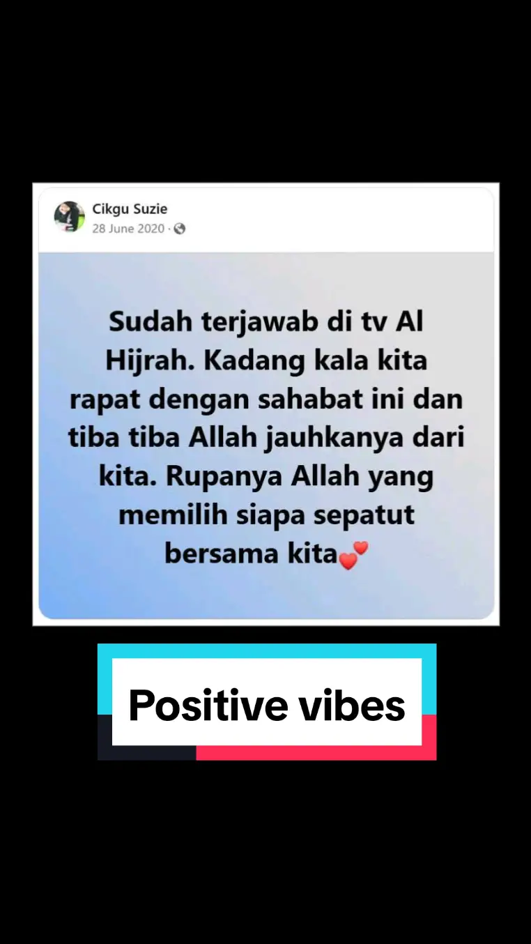 Sahabat sejati akan sentiasa bersama-sama kita Biar circle of friend kita kecil tetapi membawa vibes yg positive #berandatiktokviral  #tiktok2024  #tiktok2024  #fypppppppppppppppppppppppppp  #foryourpageonly  #foryourpageonly  #fypシ゚viral  #circlepositive  #sahabat 