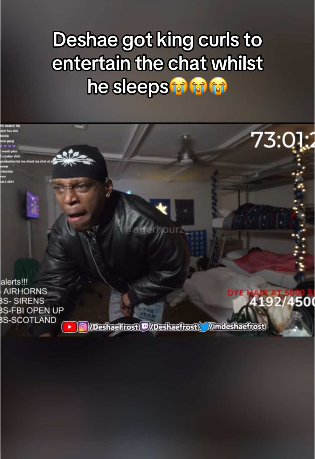Brudda is in his own world #fyp #deshaefrost #clips #funnyvideo #viral 