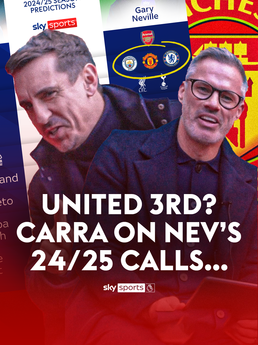 Jamie Carragher has some fun revisiting Gary Neville's start of the season predictions... 😂
