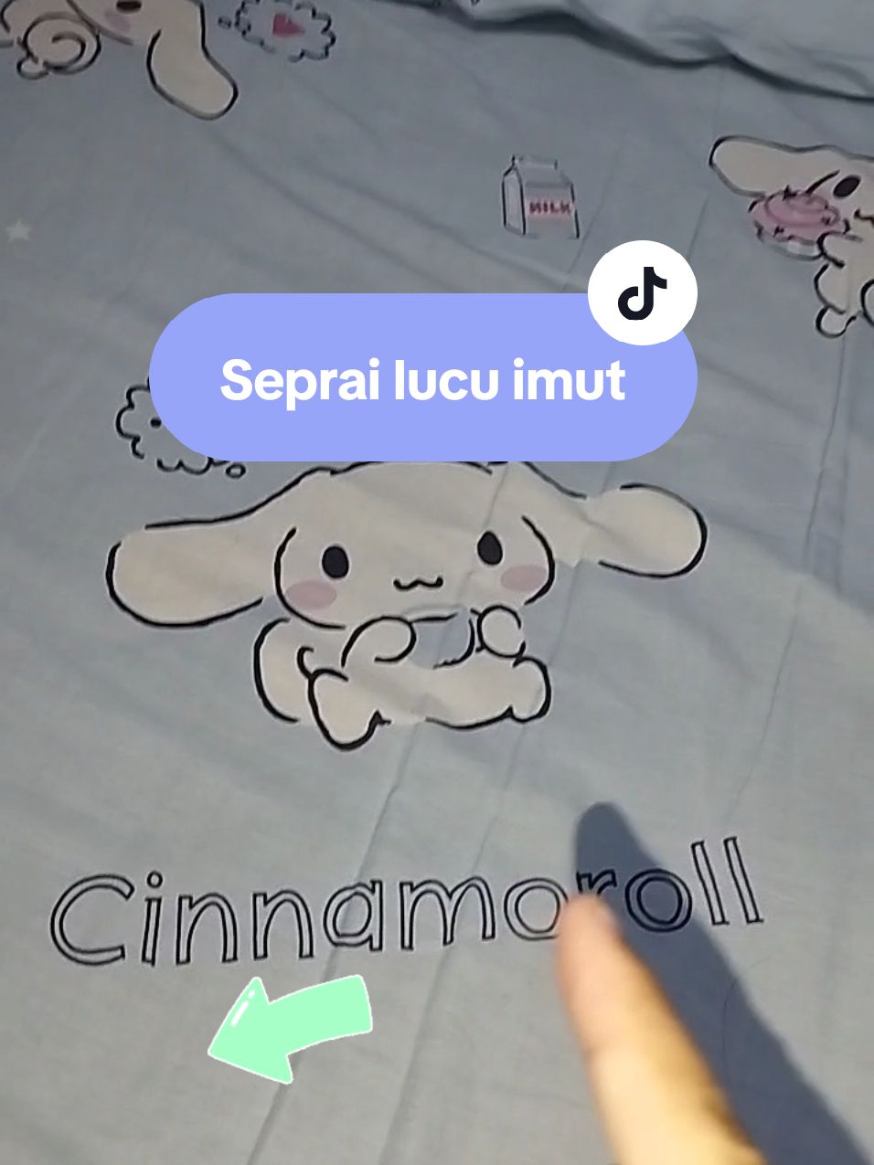 Seprei motif Cinnamoroll #sprei #seprei #seprai #fyp 