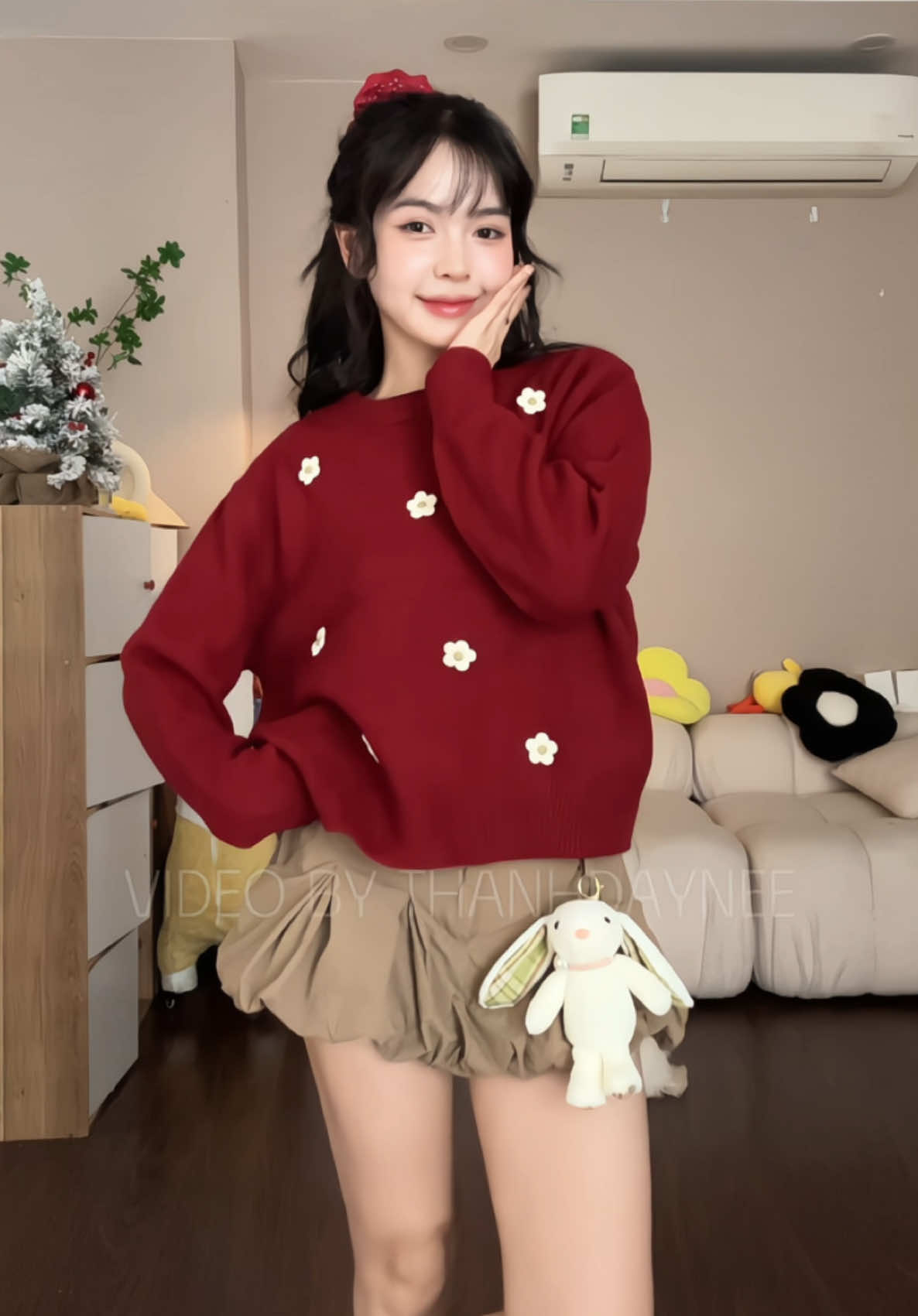 Dễ huongg ☃️☃️ #xuhuong #foryou #viral #tryon #tet #noel #outfit #phoidoxinh #OOTD #imentertainment 