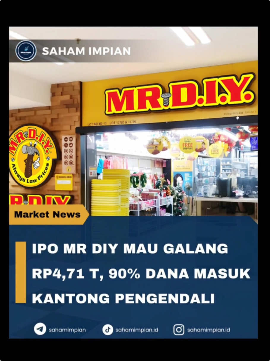 Buy or bye? 😳 #sahamipo #mrdiy #sahammdiy 