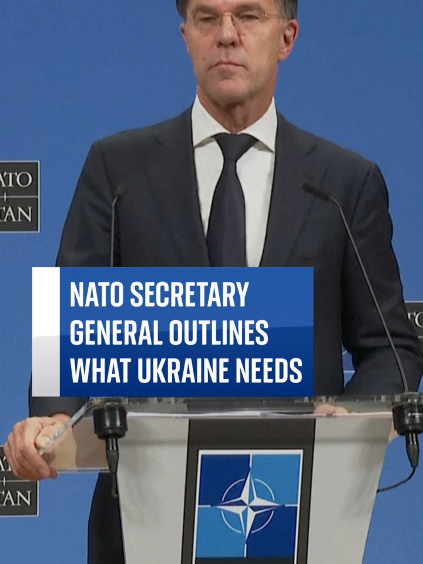 Sky's Adam Parsons asks the #secretarygeneral whether #NATO would bring #Ukraine straight into the alliance if #Russia can keep the territory it occupies in the short-term - a suggestion made by #VolodymyrZelenskyy during an exclusive interview with Sky's Stuart Ramsay last week.