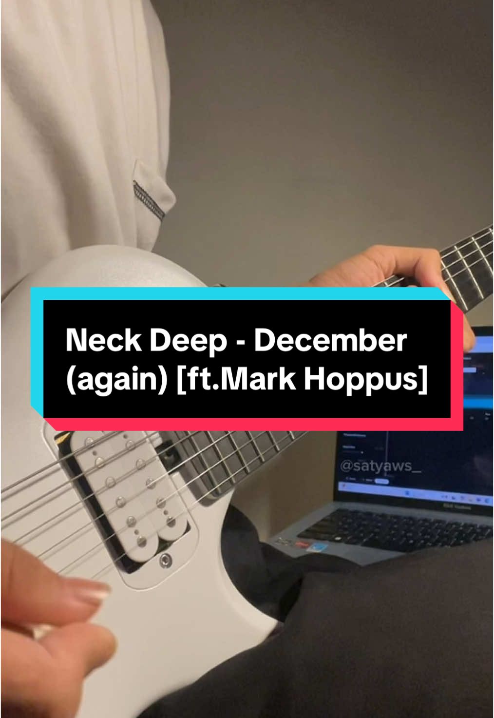 🥀🥀… Original Song🎶 Neck Deep - December (again) [ft.Mark Hoppus] Masih Tetap Belajar😁 #gitarenya  #neckdeep #december #gitarcover #gitarisindonesia #gitarsolo #gitarispemula #fyp 