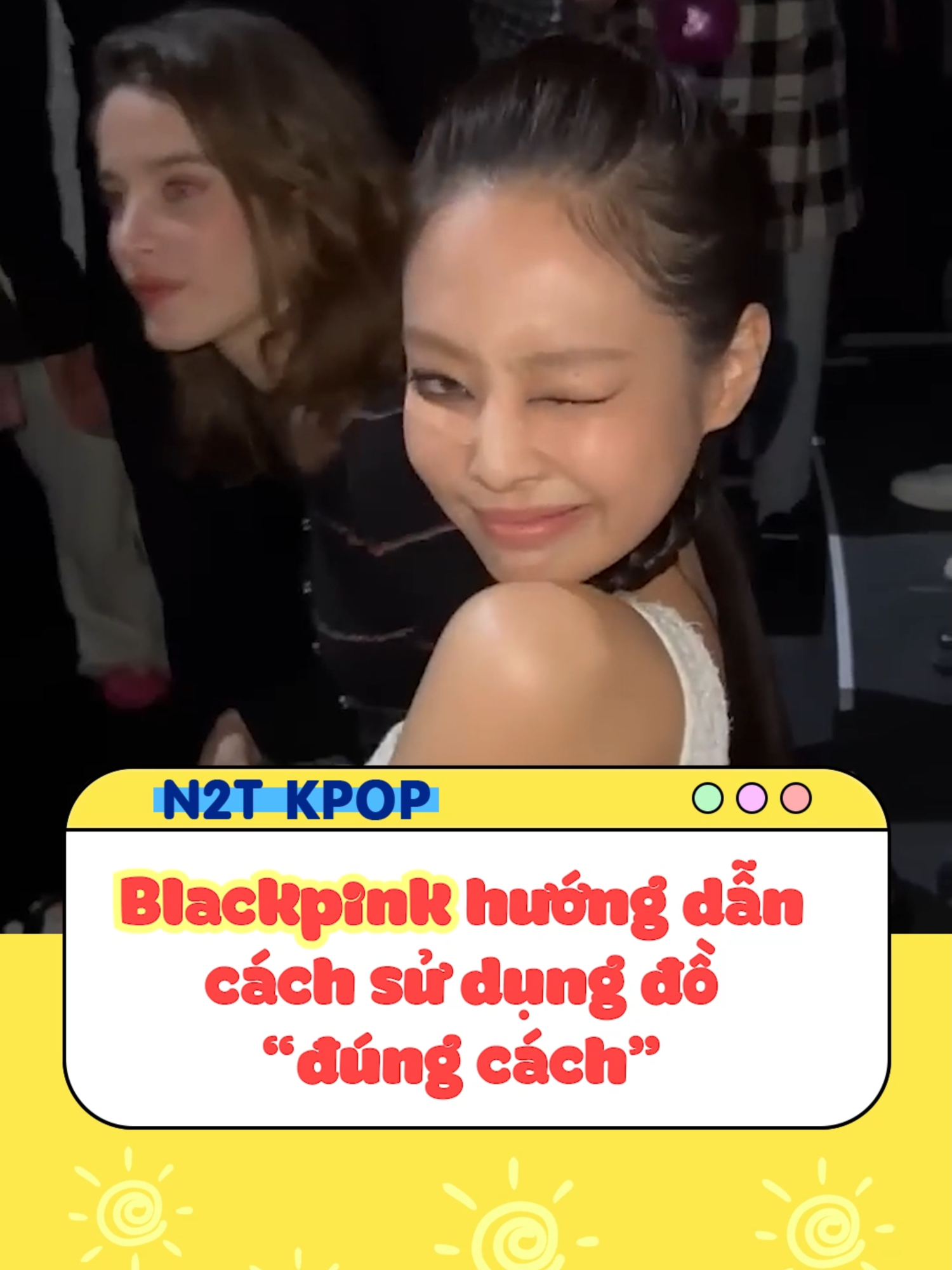 Blackpink hướng dẫn cách sử dụng đồ “đúng cách” #n2tkpop #n2tkpopshort #blackpink #idolkpop