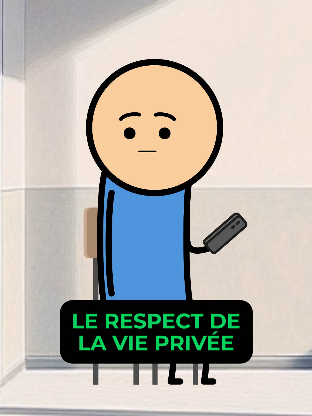 Le respect de la vie privée Audio: @clarkolivier #cartoon #dessinanime #animation #Humour #drole #sketch #shorts #comique #docteur #malaise #genance #france #francais #anim #iphone