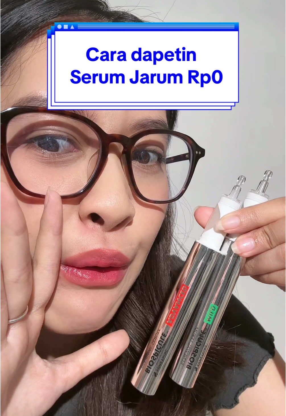 Nih Minthinc bocorin cara dapetin serum jarum Rp0 & tambahan voucher 20% 🤫 #somethinc #PakaiSomethinc 