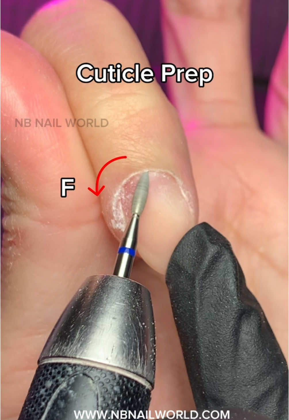 𝐂𝐮𝐫𝐢𝐜𝐥𝐞 𝐏𝐫𝐞𝐩 !  #cuticleprep #manicure #russianmanicure #naturalnails #nails #fyp #viral #xuhuong #LearnOnTikTok  🛍️  All Products are available for purchase on the website: WWW.NBNAILWORLD.COM  🛍️