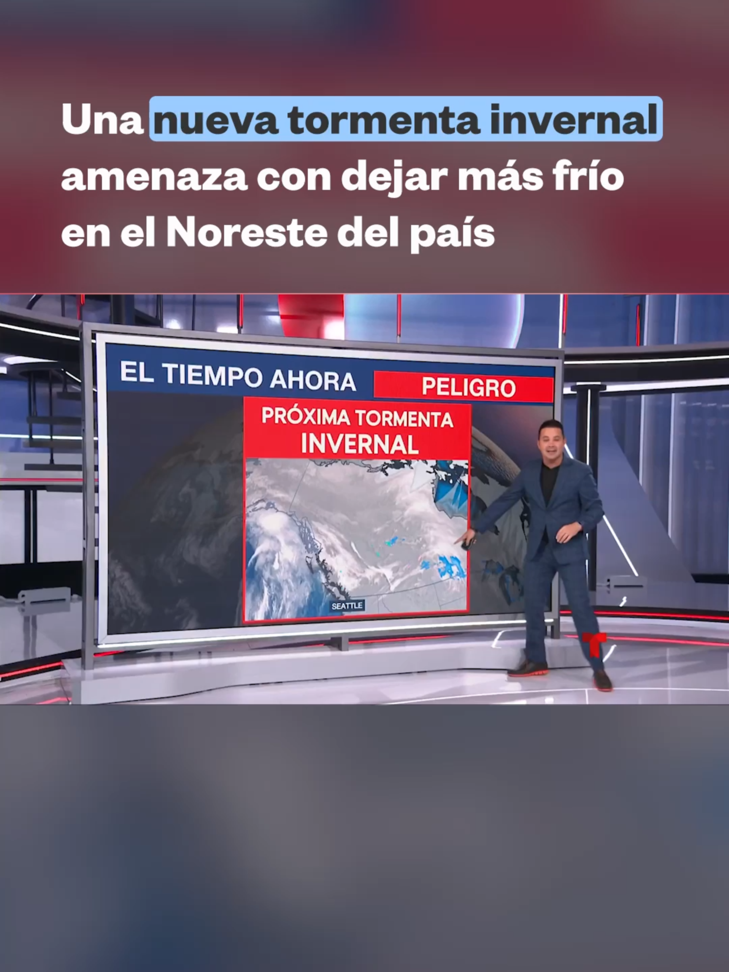 ❄️ Una nueva tormenta invernal amenaza con dejar más frío en el Noreste del país, ya afectado por las bajas temperaturas que llegan hasta el punto de congelación. Pero no es solo esta zona la que ha sentido el cambio en los termómetros: en casi todo el país se siente un aire muy frío que además se ha reforzado con una masa gélida de aire. Aquí el pronóstico completo.