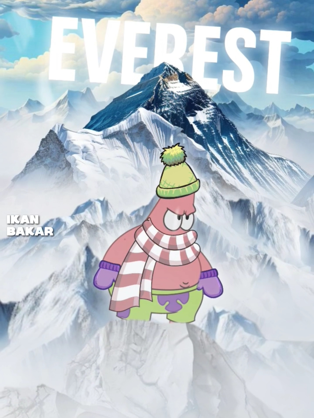 Maaf baru up☝️ Patricknya lagi menaklukkan everest🥶 #patrickstar #everest #edit #alightmotion 