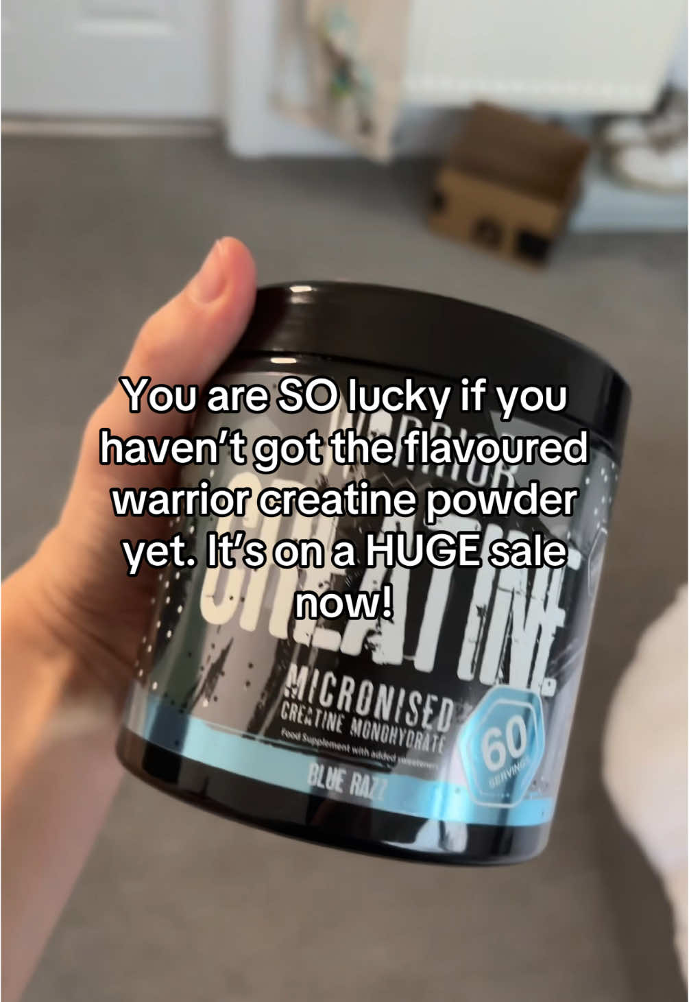 Tastes amazing too! #deals #flashsale #sale #tiktokmademebuyit #creatine #creatinemonohydrate #creatinepowder 