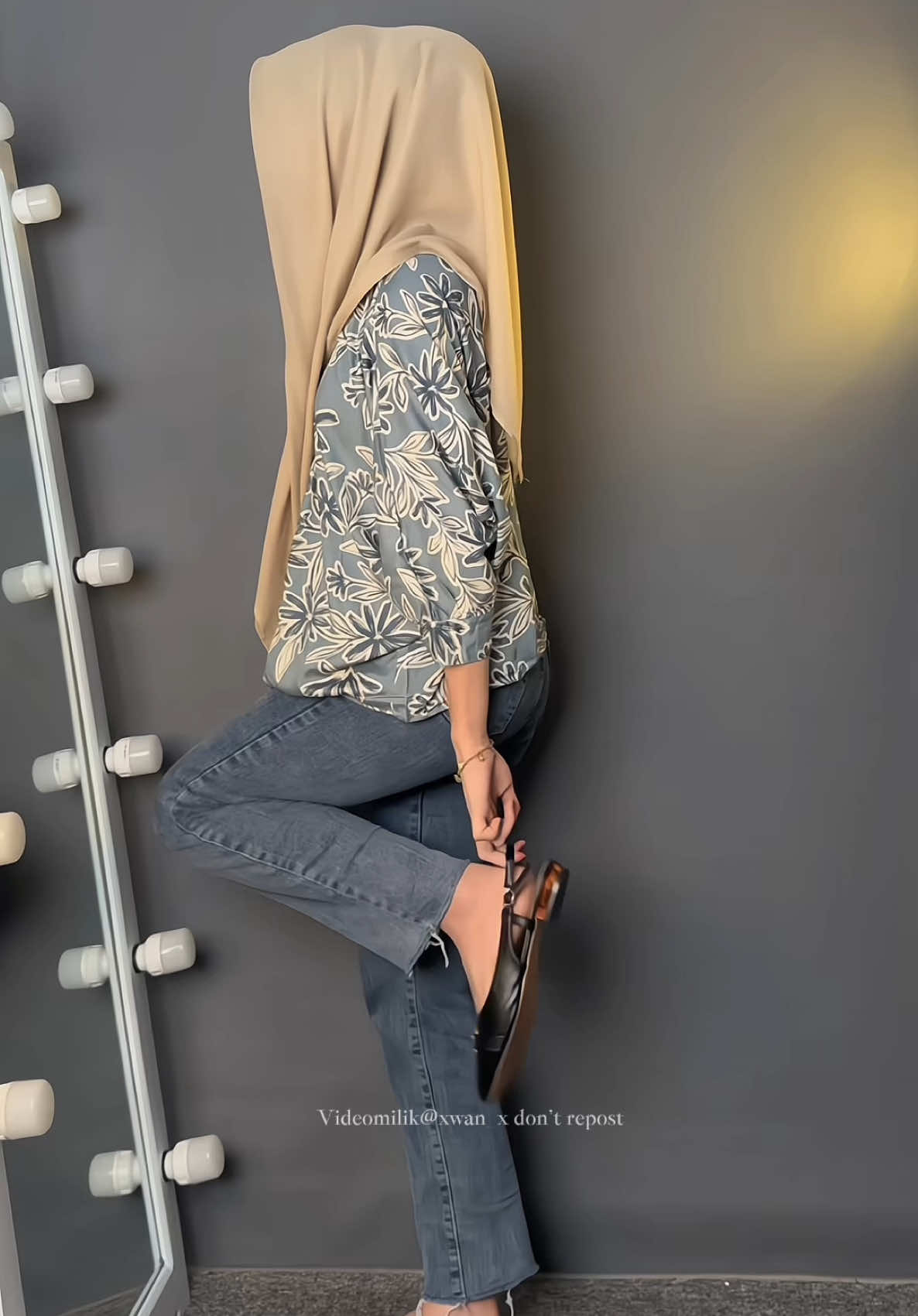 Blousenya adem dipake 😍❤️ #fypシ #ootdhijabstyle #blouse 