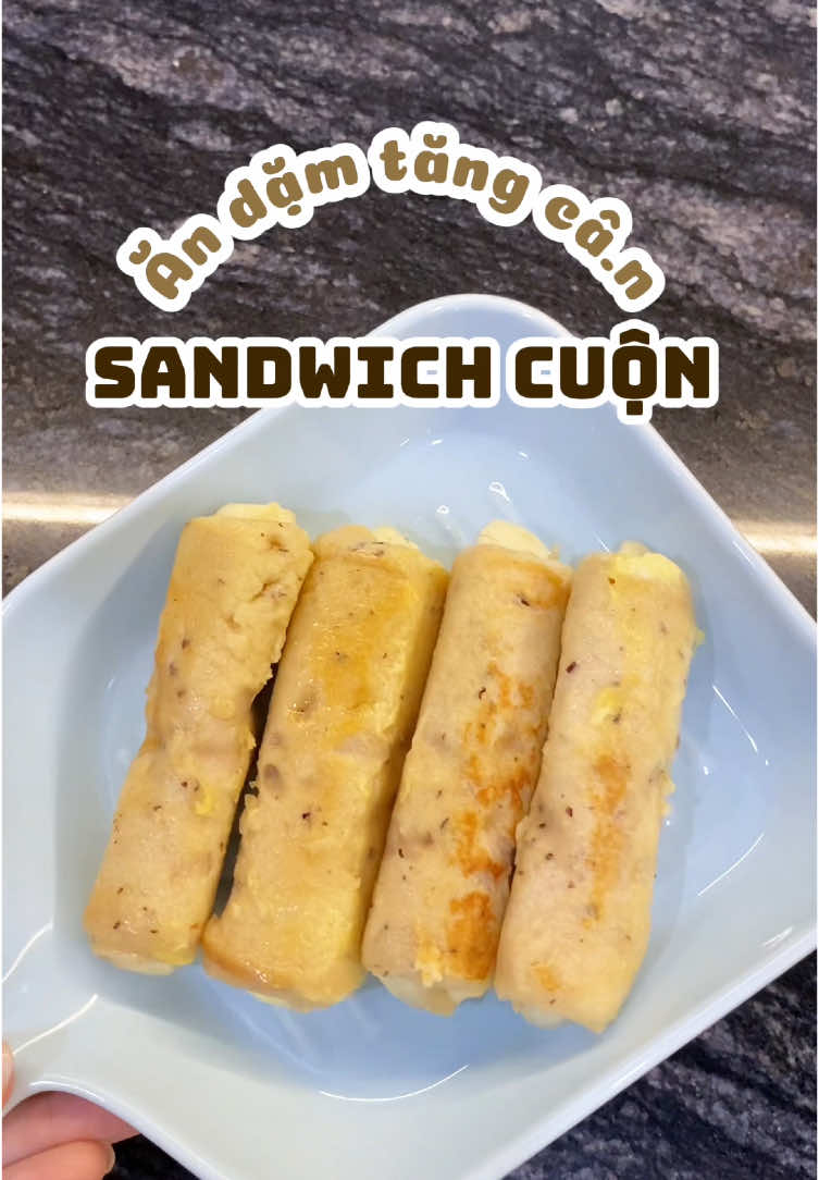 Phần 1: nấu ăn dặm tăng c.ân - Sandwich cuộn cho bé #nauandamcungmeLeo #mebimsua #thucdontangcan 