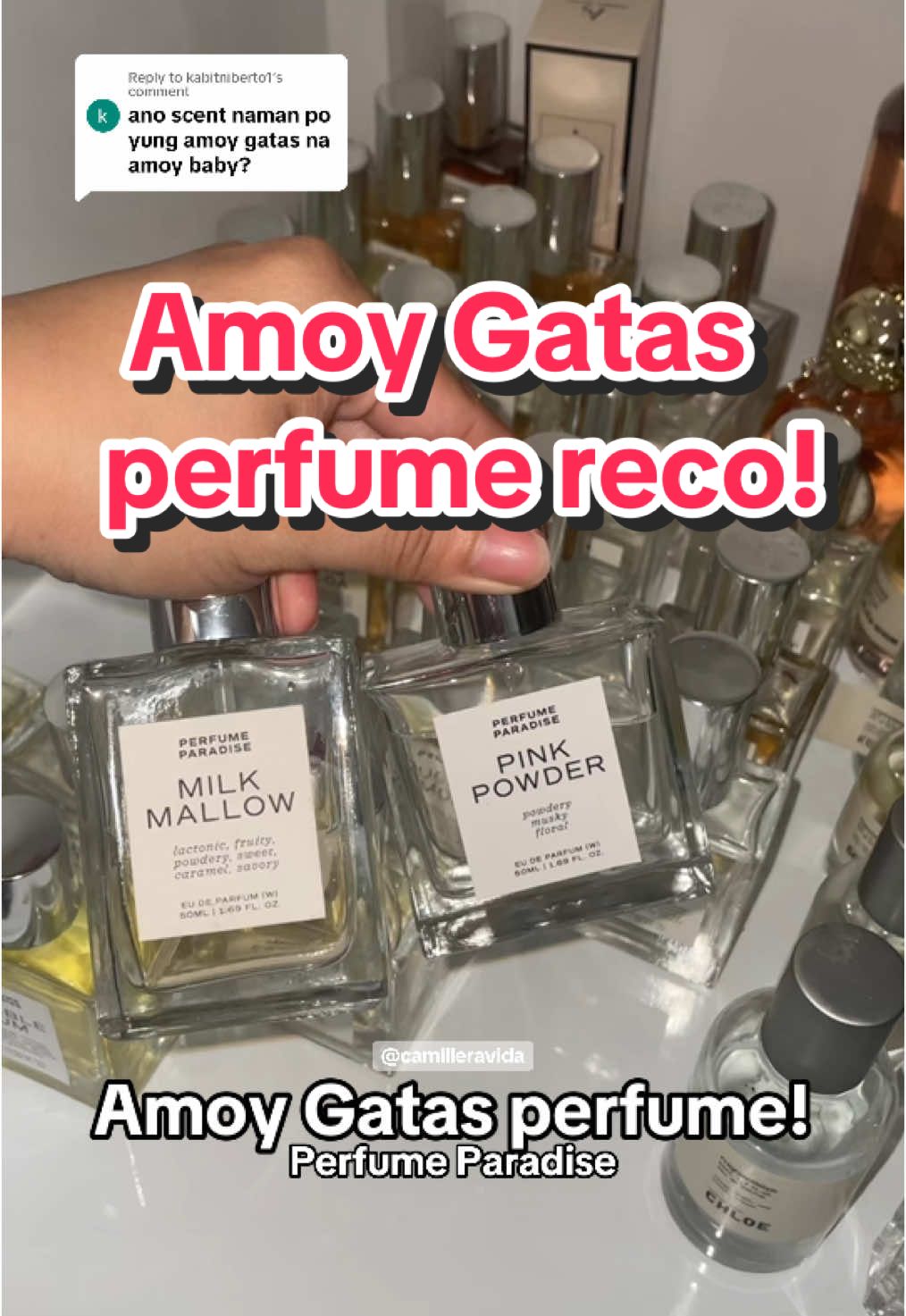 Replying to @kabitniberto1 Amoy gatas at amoy baby ito ang para sayo na perfume. Local brand pero long-lasting and yet affordable! 🫰🏻  #perfume #perfumeph #perfumetok #perfumetiktok #perfumeparadise #perfumeparadiseph #perpar #perparph #gourmandperfume #gourmandscent #perfumerecommendation #perfumereco #mostcomplimentedperfume #affordableperfume #trendingperfume #fragrance #fragranceph #fragncetok #fragrancerecommendation #pabango #freshscent #perfumebudol #sulitperfume #perfumeforstudents 