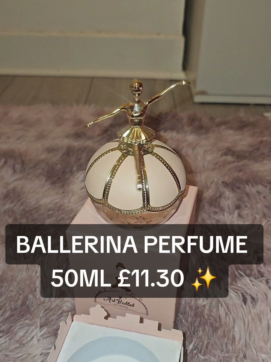 The bottle though 😍 #ballerinaperfume #spotlight #fragrance #tiktokmademebuyit #spotlightfinds #christmasgift #giftideas 