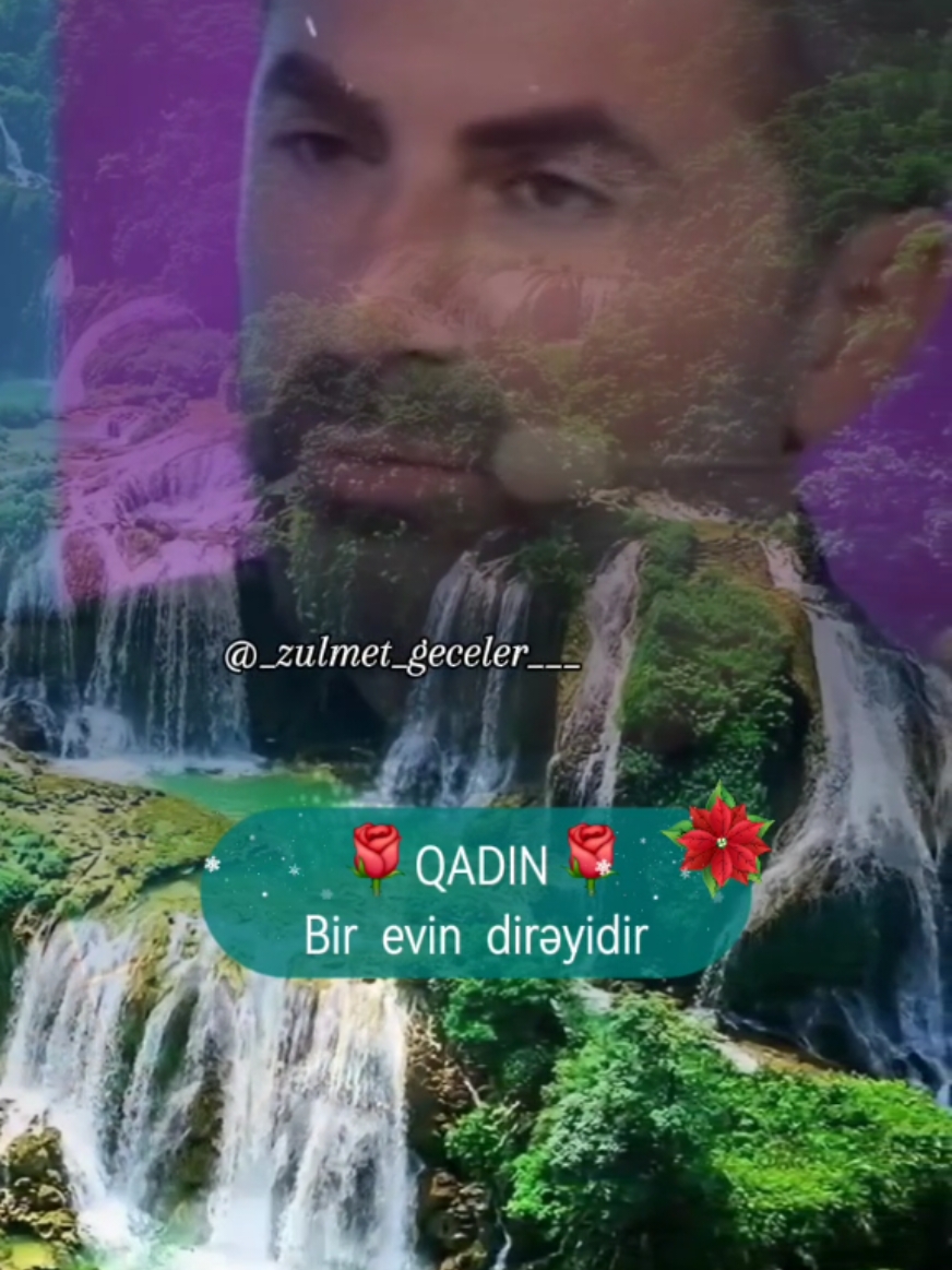 ꧁🌹QADINLAR🌹꧂ Çox Gözəl Sözlər☝️✍️ Bəli Hər bir Kişi unutmasın Onu bu dünyaya gətirən Anası Qadındı☝️🌹 Qeyrətini çəkdiyi  Bacısı Qadındı☝️🌹 Qoruduğu Qızı Qadındı☝️🌹 Ona görə Evinə alıb gətrdiyin Qadına da Qadın gözüylə bax,hörmət et,dəyər ver,sahib çıx☝️ Unutma ki, O Qadın da bir Kişinin Qızı,bir Ananın zülümlə,əziyətlə boya başa çatdırdığı balasıdı,Qardaşının sahib çıxdığı Bacısıdı☝️✍️ Qadına həyatda (Yaxşı Qadınlara aiddi) sadəcə və sadəcə bir Kişi tərəfindən qorunmaq,sahib çıxmaq,ona dəyər vermək,Qadın kimi nazının çəkilməyini və ən əsas Xoşbəxt olub üzünün gülməyini istər🤲 Qadın bu zaman nə evindən gedər,nə isti yuvasını dagıdar. Qadın heç vaxt xoşbəxt olduğu evindən,onu sevib dəyər verən,xoşbəxt edən  Kişidən boşu boşuna getməz. Təbii ki mən bunu sadəcə Ailə canlı,təmiz,namuslu, xoşbəxt olmaga layiq olan Qadınlara aid edrəm. Həyatda heç bir Qadın üzülməsin Bütün Qadın adına layiq olan Qadınlarımızı Allah xoşbəxt etsin Amin☝️🌹 ᭄🦋💓𝑺𝒆𝒗𝒈𝒊 💓🦋᭄ @_zulmet_geceler___ 🌹 █▀█─█──█──█▀█─█─█ █▄█─█──█──█▄█─█▄█ █─█─█▄─█▄─█─█─█─█ ꧁•❀🕊🌹╌🤲⚘️┈⊰᯽⊱🕊🌹❀꧂ #qadınlar #kadın #kesfet  #kesfetdeyiz #kesfetdi #kesfetedüş #kesfetdim #zaurbaxiweliyev #zaur_baxhseliyev #zaurgunay #kesfetdengelenlerbeyenin #tiktokbenikeşfet  #kesfetdengelenlertakibatinzehmetolmasa #kesfeteat #tiktokviral  #tiktokbeniöneçıkart #kesfetbenionecikar #fypシ゚ #fypage #fypdong #kesfett #kesfetdegör  #kesfetdeyizzzzz #kesfetedüşmeduası🤲🧕📿 #menalistatuslar #anlamlısözler #kesfett #zaurbaxşeliyev 