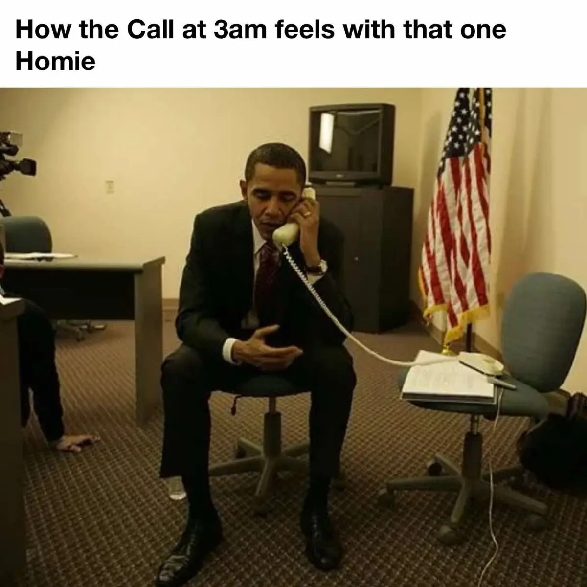 How the call at 3am feels with that one homie