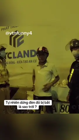 Tự nhiên dừng đèn đỏ bị bắt là sao trời #csgt #xuhuongtiktokk #congangiaothong👮🏻👮‍♂️ #donongdocon #giaothongvanminh #congannhandan #cainhaucsgt #bithutinhuy 