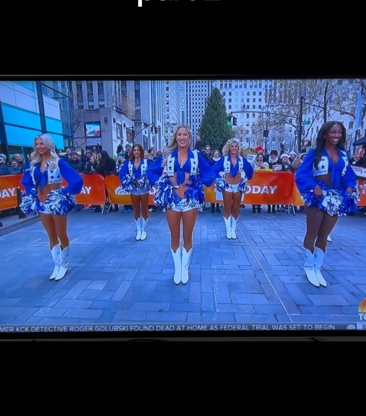 Sophia Brown and the DCC at the today show part 2 💙@sophiagbrown @Dallas Cowboys Cheerleaders @DCC.updates @DCCheerFanatic @Dallas Cowboys Cheerleaders 💙 #fy #fyyyyyyyyyyyyyyyy #usa_tiktok #dallascowboyscheerleaders #fypシ゚viral #dancersoftiktok #dancersoftiktok #dcc #dallascowboys #trend #prodancers #fyyy #americasweetheart❤️❤️ #dcc2024 #todayshow 