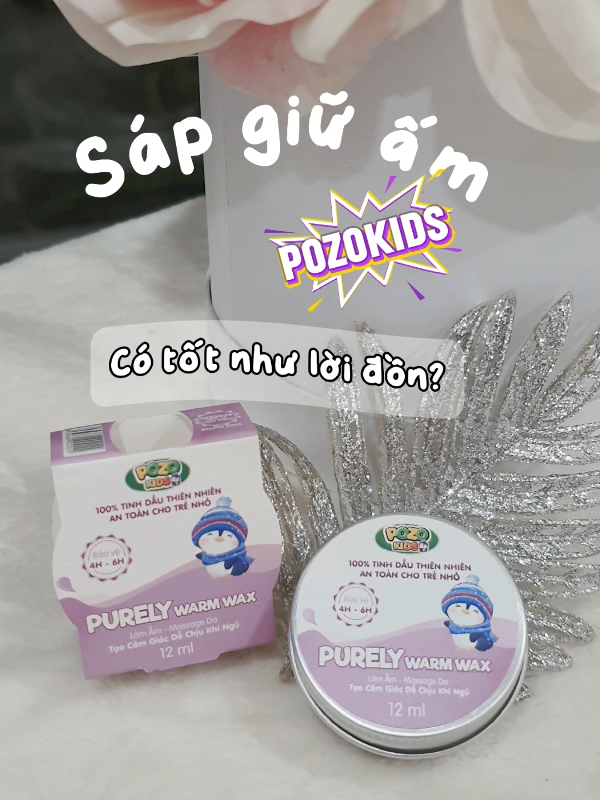 Muốn con kho ho đêm, khò khè sụt sịt thì phải sắm ngay em sáp giữ ấm Pozokids này nha.  #sapgiuam #sapgiuampozo #sapgiuamchobe #chamsocbeyeu #mevabe #xuhuongtiktok #thinhhanh 