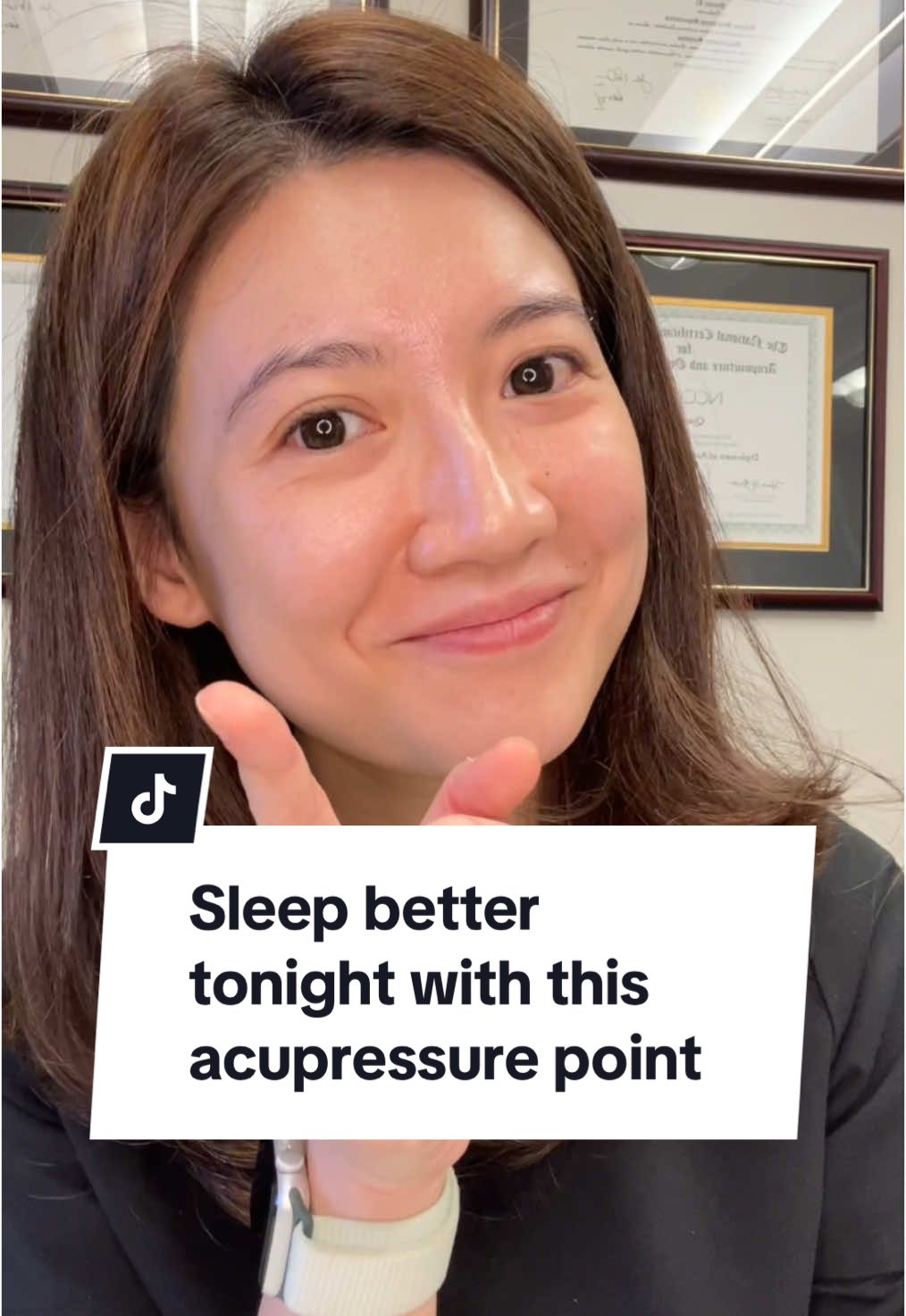 Sleep better tonight with this acupressure point.     #acupuncture  #acupressure #acupuncturist #insomnia #cantsleep How to sleep better naturally with acupressure point