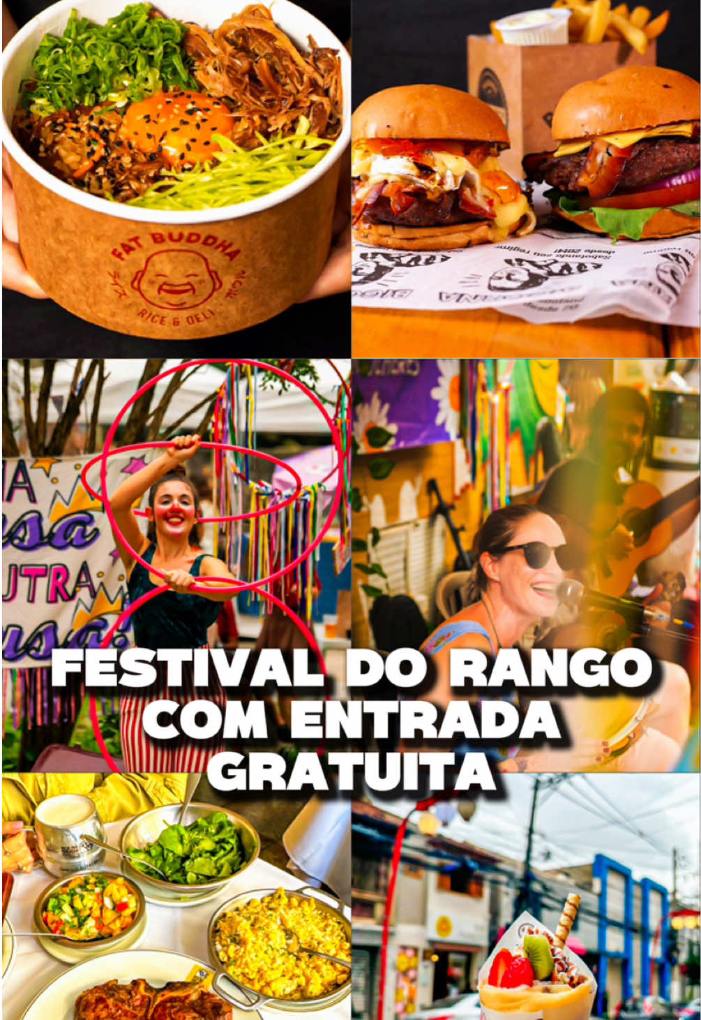 Agora é oficial: o FESTIVAL DO RANGO é esse FINAL DE SEMANA!! 🎉🥘 A entrada será GRATUITA e vai ter muita comida gostosa, empórios, marcas criativas, música ao vivo, atrações e brinquedos pra crianças e até um espaço pros pets brincarem! Vai ser o nosso primeiro festival e para fazer um evento incrivel pra vcs estamos contando com a ajuda da Feira das Deusas que faz eventos de rua há mais de 10 anos!! Vai ser incrível e não vemos a hora de encontrar todos vcs lá. Vamos tirar muitas fotos, hein?! Hahahah 🥹😍 Olha só oq vai ter por lá: 🥘Restaurantes: @boinabrasaprime | @gelatoborellibrooklin | @notoriousfishbr | @ohpastelgourmet | @fatbuddhaoficial | @santacoxinhaoficial | @bewafflesp | @lamexicanasp | @donasilvanabr | @ginbbqbar_ipiranga | @smashhousealphaville | @chocomorangonoespeto | @qchicha.restaurante | @tapiocadapatyoficial | @casadotorresmo_oficial | @munrayakissoba | @charlesdogoficial | @lamaison218 | @puporki | @gastronomiaperuanamarcao | @theboinas | @cozinhadesalsabil | @hachicrepetaiyaki | @lacrepedejour | @beerrockbarbecue | @acai_loshermanos | @arepaspicattasp | @donaalziracerveja | @sliders | @confeitariadomo | @tremdoidooficial | @chefmauricio_ | @fabricadarosti @iconeasiatico | @roespetos_ | @lachicaempanadasartesanais | @adonapururuca | @bibimbarcaieiras | @espetinhosesperanca | @yuyatai.sp | @nanica.sp.pinheiros | @bigornaburgers | @charlesdogoficial | @costelanobafodolu  🍺Bares: @amargotbar | @bebatropicos | @sampaontap | @komchopp_beertruck | @robeer_cervejas  🍪 Empórios: @a_gloriosa_pimenta | @mocoquerobolo | @nhackita | @rafsdoceria | @magadubakery | @eatcookiessp | @donachalota | @canecacafeoficial | @matinhodobom | @tatibarbi  🛍️Marcas criativas: @vibevanpratas | @storepadme | @divina.ecodesign | @tauri.br | @aro.velas | @estevam_cintia | @gaiahome.candle | @brechorelu | @nahcoelho.ink | @juh_ogawa | @zankasta | @art.bambinas | @labella_aromas | @pedras_de_pietro | @remimo.lab  Compartilha esse post com quem vai com vc! ❤️ 📆 Sábado e Domingo - Dias 07 e 08/12 das 11 às 20h 🚇 Bem pertinho da estação Pinheiros (linha amarela) 📍Av. Professor Frederico Hermann Junior, Pinheiros (festival de rua) - São Paulo/SP