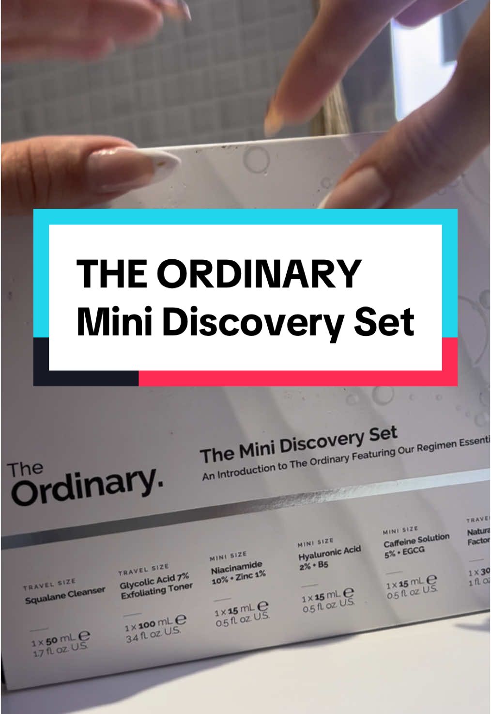 Me encanta probar todo tipo de productos distintos. Sin duda me encanto este set me parece súper completo @The Ordinary ✨🚿 #skincare #skincareroutine #theordinaryskincare #skintok 