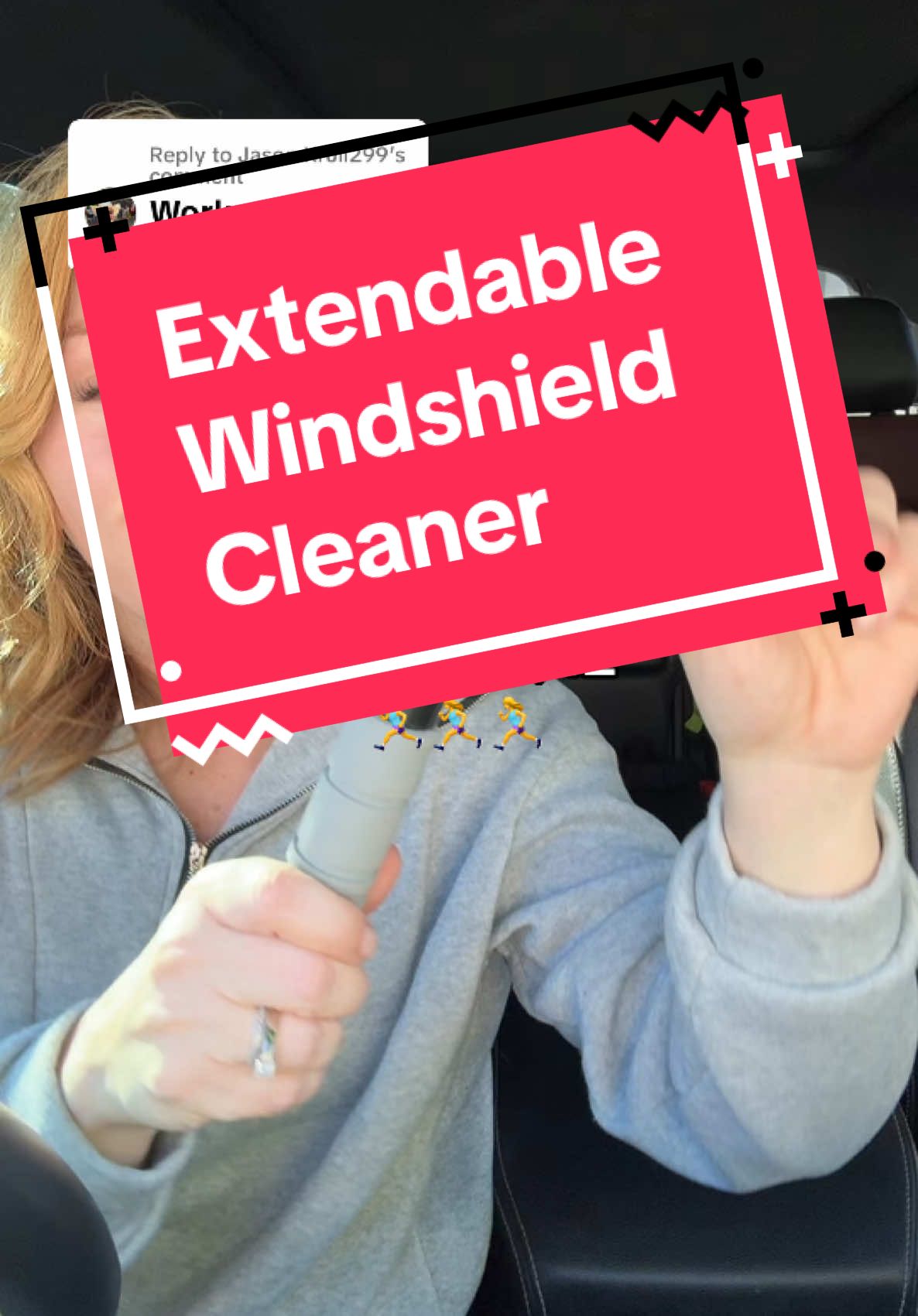 Replying to @Jason Krull299 Say goodbye to that annoying film on the inside of your windshield! This extendable windshield cleaner makes tackling hard-to-reach spots a breeze, leaving your glass crystal clear in seconds. Perfect for quick touch-ups or a deep clean, it’s a must-have for every car owner. Your ride deserves to shine—inside and out! #carcleaninghacks #windshieldcleaner #cleancar #carhacks #carcleaningtools #streakfreeglass #autodetailing #carcaretips #carinteriorcleaning #drivingessentials Extendable windshield cleaner, car cleaning tools, easy windshield cleaning, streak-free glass, car care products, cleaning gadgets, car essentials, automotive tools, clear driving view, cleaning hacks