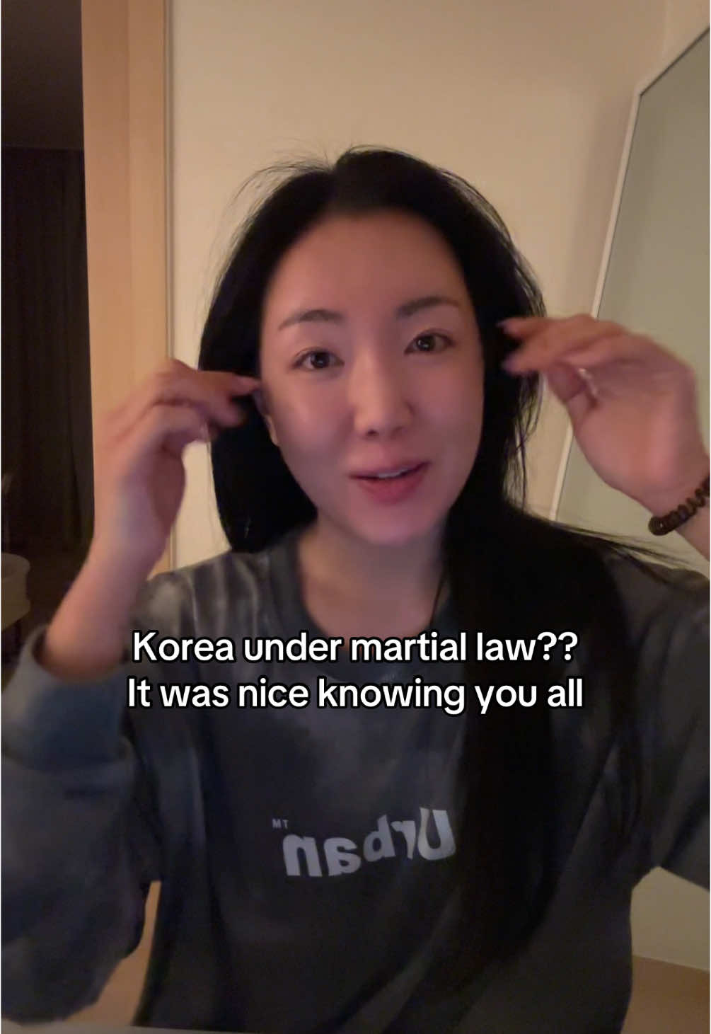 The South Korean president has declared martial law and idk what this means for us over the next few days  #korea #southkorea 