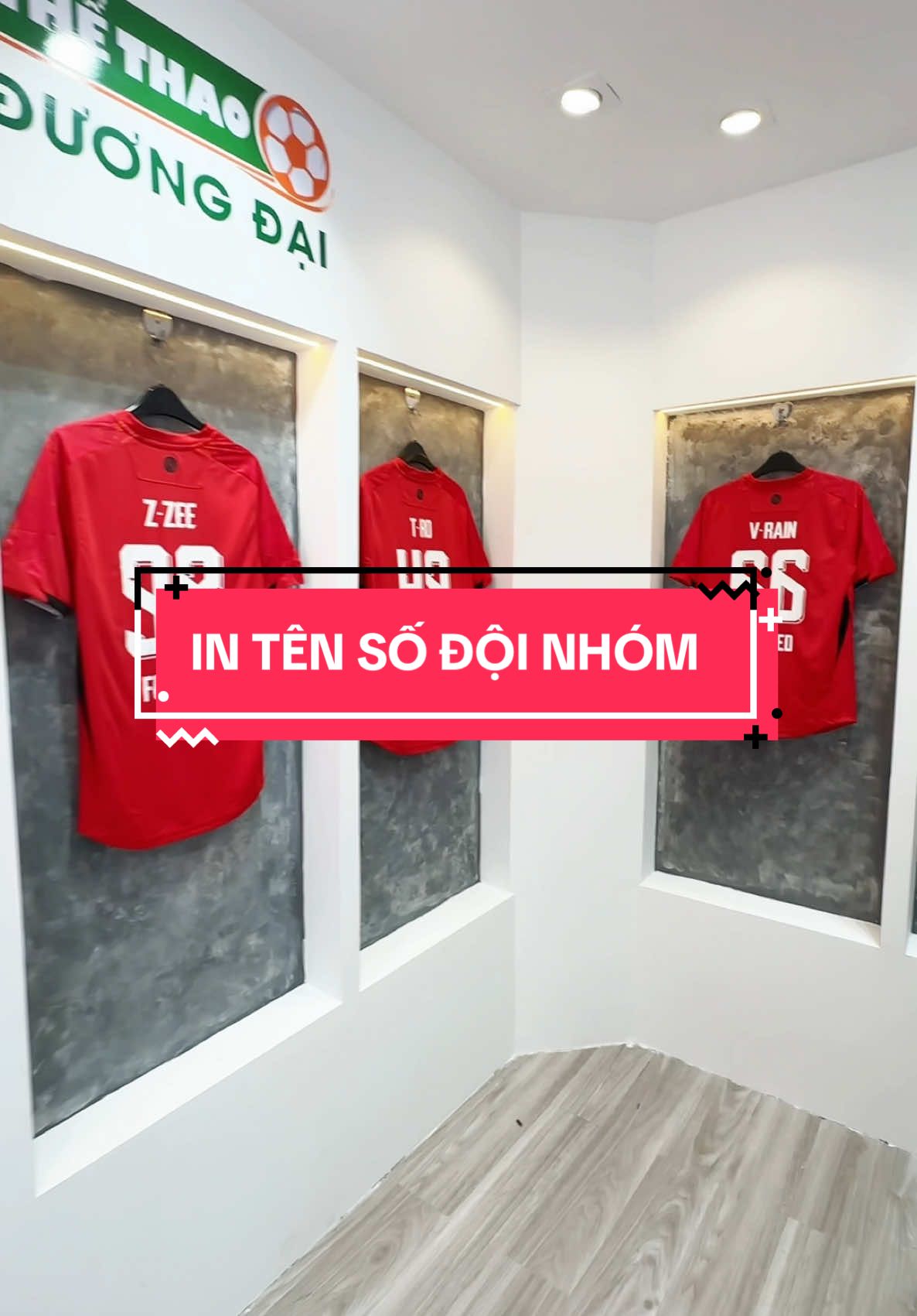 Thần tài mang tên FC IFED x VH SONIC ĐỎ🔥💥 In tên số đội nhóm full logo #thethaoduongdai #aobongdaduongdai #inaobongda 