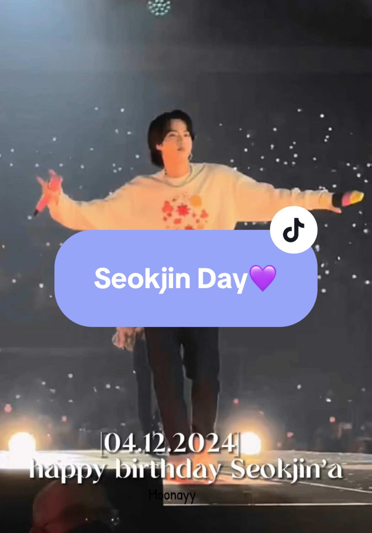 04.12.2024🫶 Happy Birthday SeokJin’a 🥳🥳🥳💜💜💜💜💜💜💜 #kimseokjin #seokjinbirthday #jin #seokjin #bts #army 