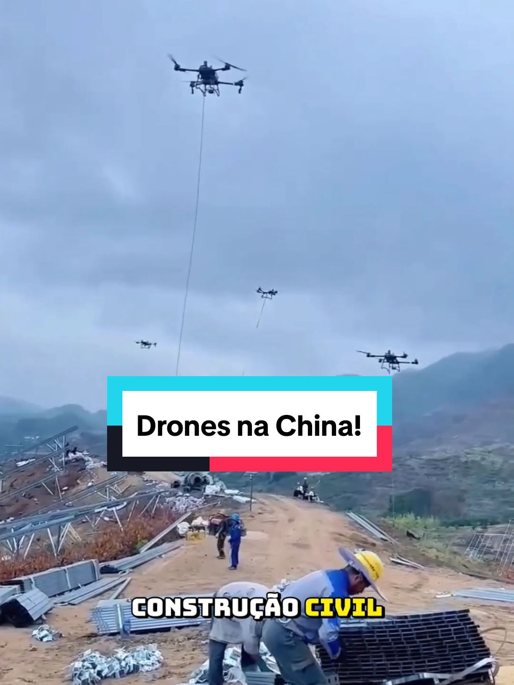 Os drones na china!