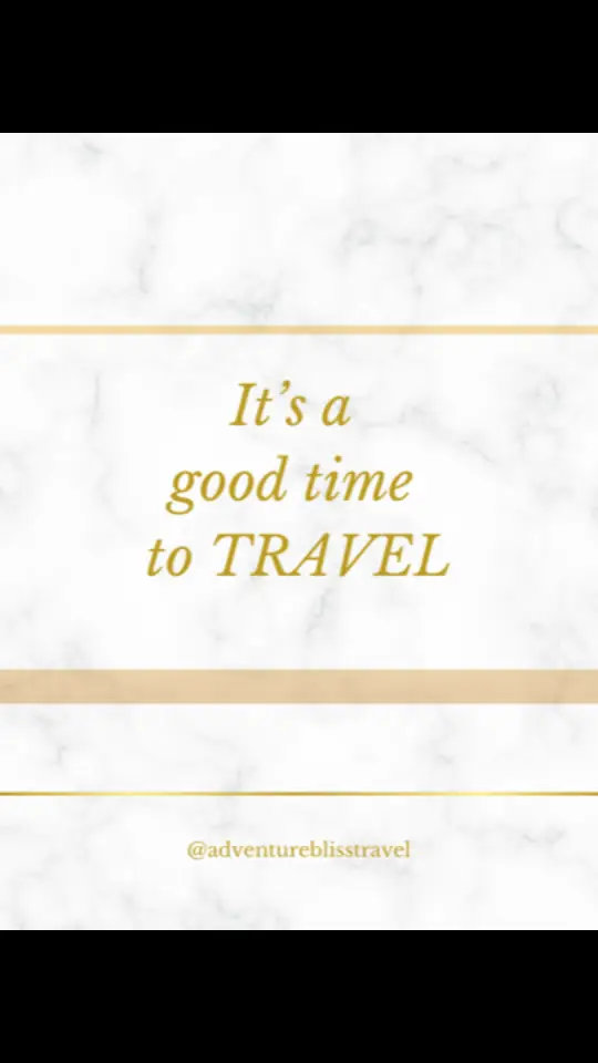 Now’s the perfect time to travel! Let’s turn your dream vacation into reality. From serene beaches to bustling cities, I’ll curate unforgettable experiences tailored to your needs. Contact me today to start planning your next adventure! ✈️🌍  #TravelAgent #AdventureAwaits #Wanderlust