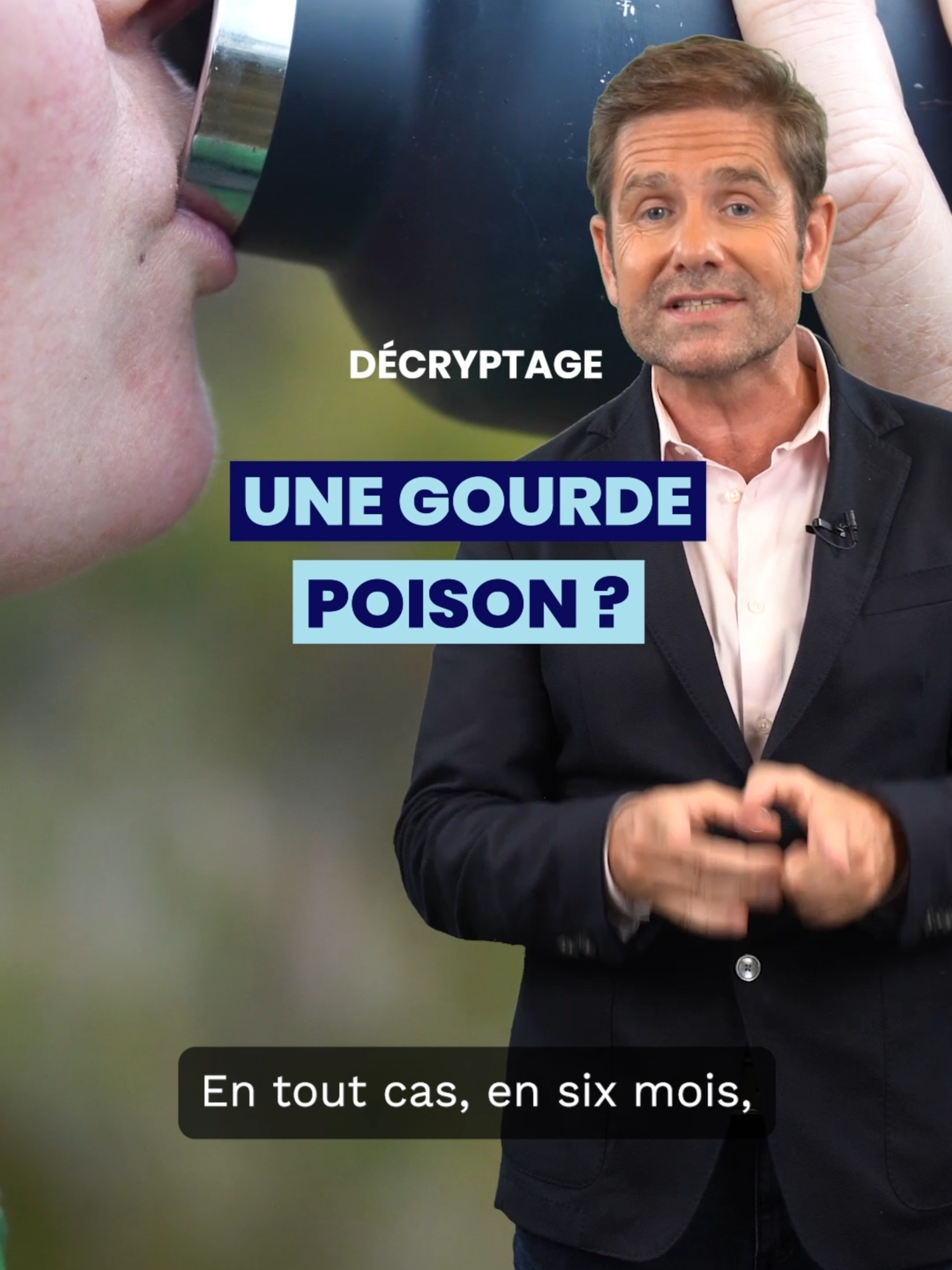 Votre gourde peut-elle vous empoisonner ? L'hygiène, c’est vital ! Le docteur Kierzek vous dit tout sur le lavage de votre gourde. #santé #gourde #danger #bacterie