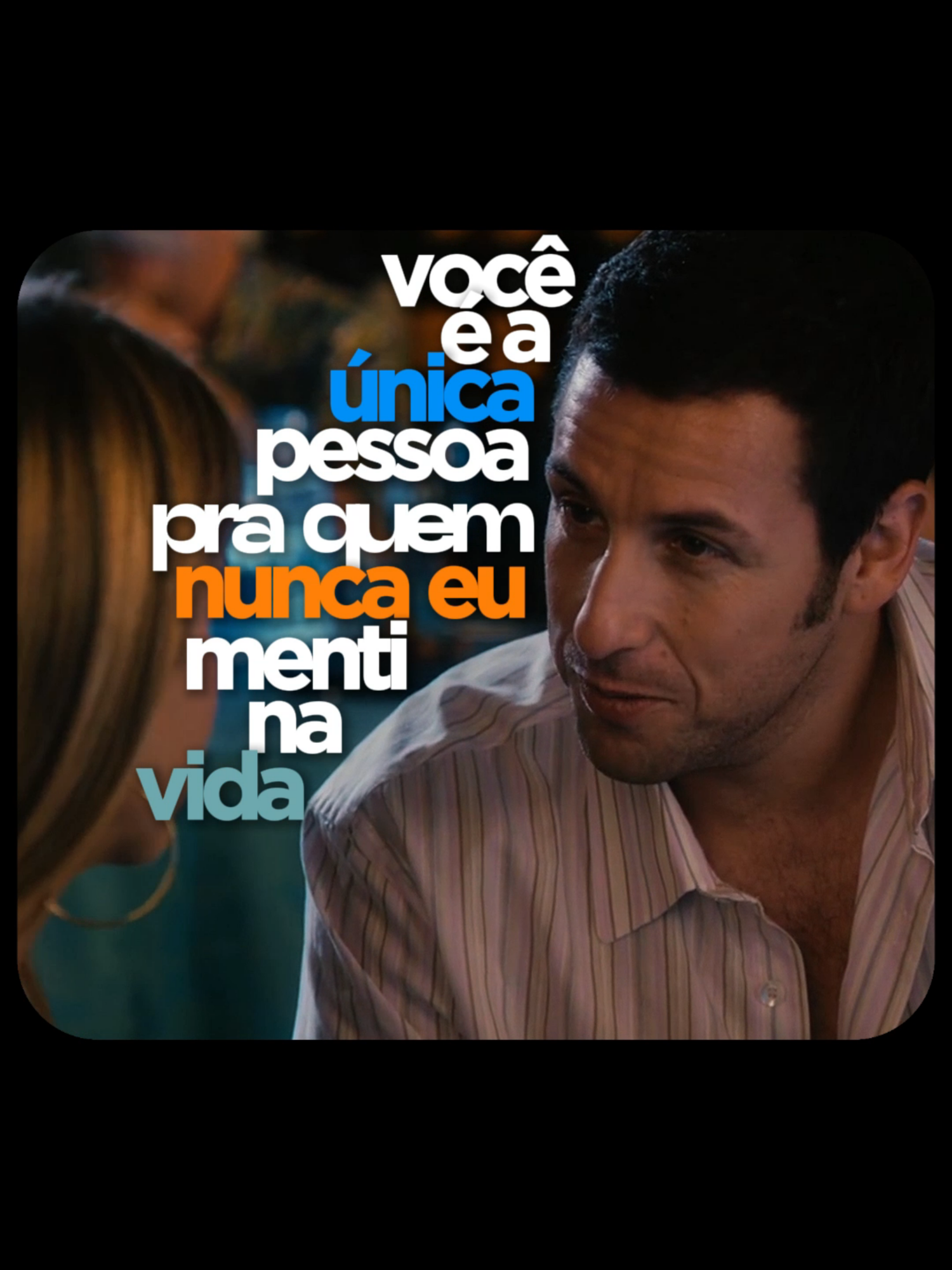 Ah, aquele sorriso... #esposadementirinha#adamsandler #justgowithit #amor