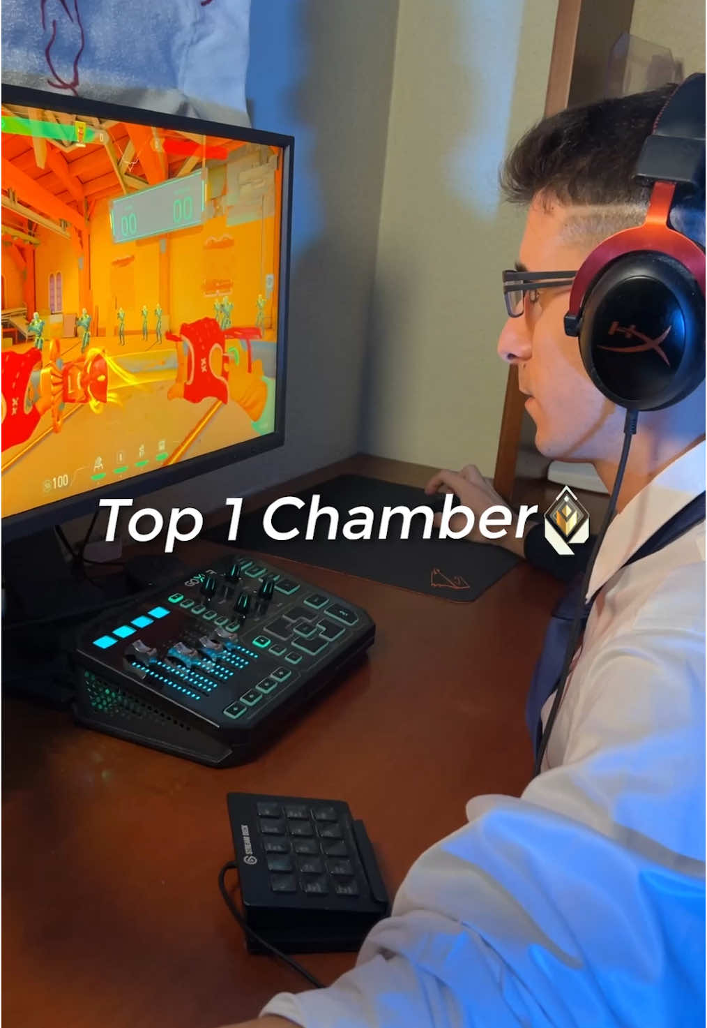 Top 1 Chamber 🏆 Horcus Cosplay #Valorant #valorantclips #valorantcosplay #valorantchamber #valorantlatam #valorantespaña #GamingOnTikTok #horcus He sido TOP 1 Radiant del mundo varias veces y te voy a enseñar como mejorar en Valorant 2024. Guías, consejos y trucos, pro tips and tricks, las rutinas (aim, subir de rangos, códigos miras jugadores, sensibilidad, tener más fps, records mundiales, los mejores momentos épicos, memes, lineups, setups, nuevos agentes, mapas, vct emea, premier, trendings virales para ti, reaccionando, streamers) Directos en vivo diarios! (Español,latino,latam/English) How to improve. All the best guides, tutorials, settings (like gamesense, mental, ranking up, highlights, riot games champions world players crosshairs codes, funny moments, edits, vs, gaming montages, wtf clips, good plays, shorts, reaction, new agents skills or skins packs, maps, follow esports growing) are in my tiktok, youtube, twitter, instagram. Live Twitch Streamings daily! I will do anything for you❤️