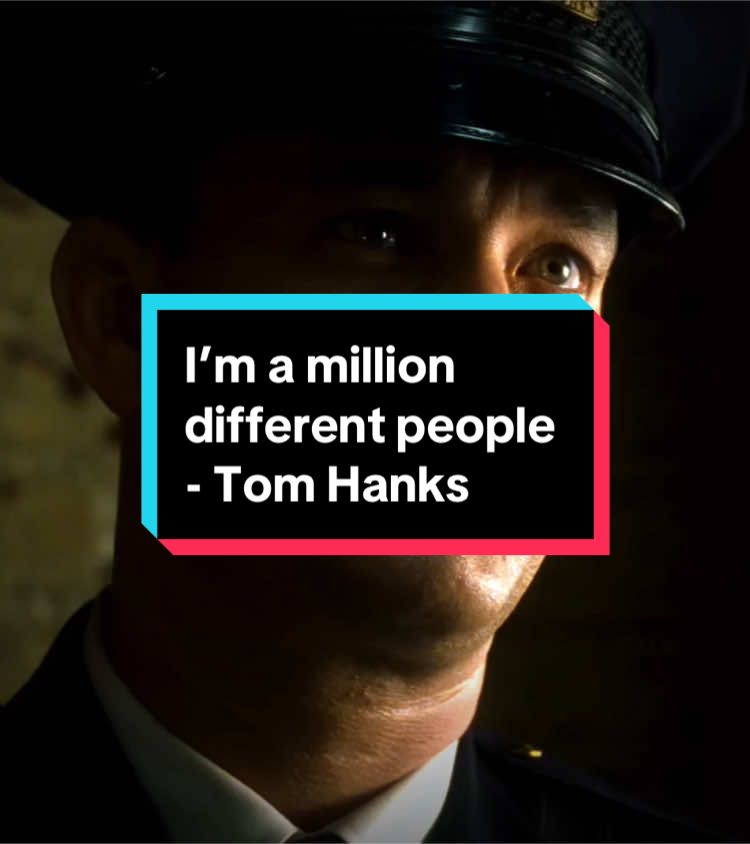 I’m a million different people🎬 #tomhanks #tomhanksedit #forrestgump #thegreenmile #actor #movie #film #cinema #toystory #thepolarexpress #imamilliondifferentpeople #edit #fyp 