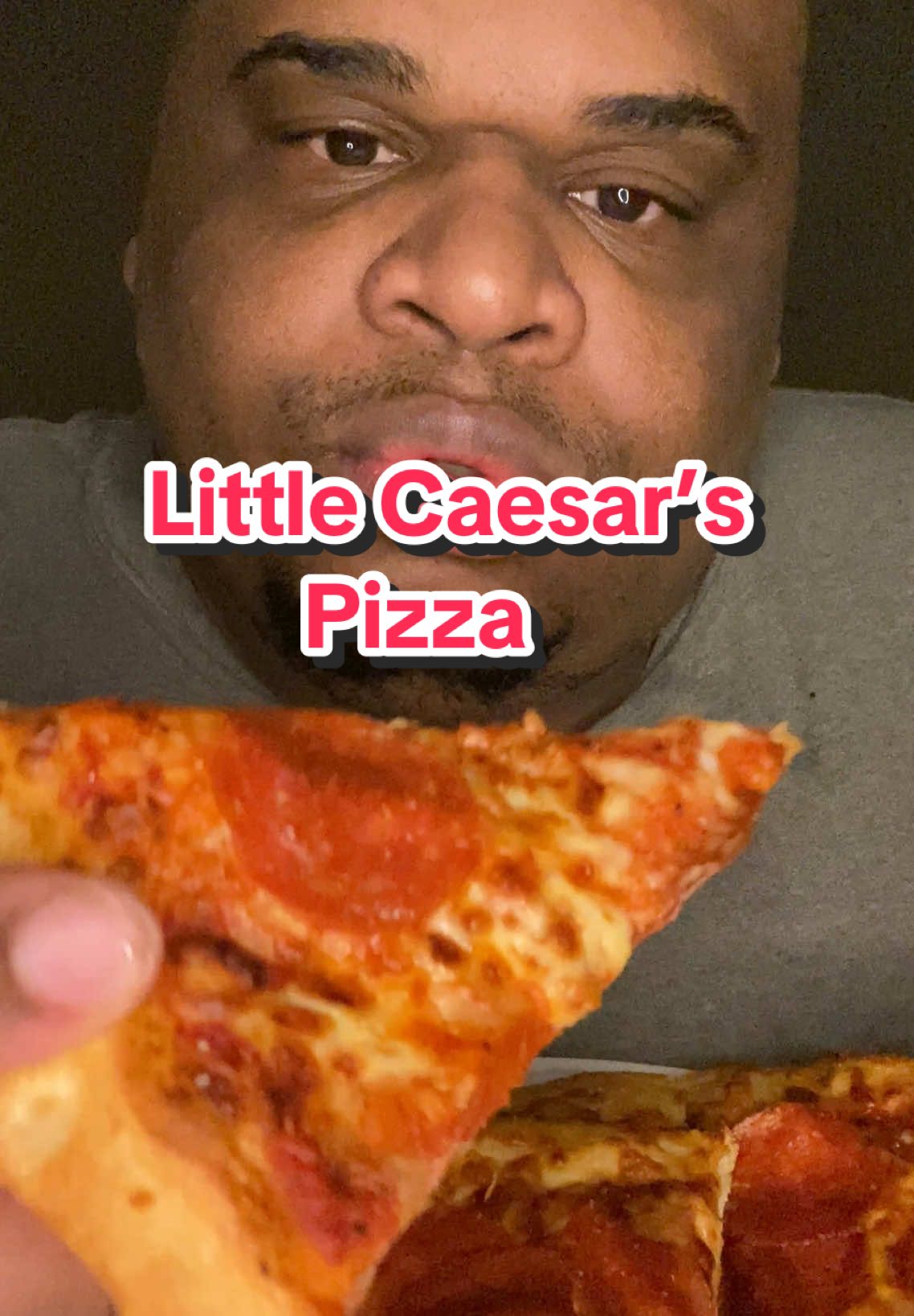 Little Caesar’s  #littlecaesars #pizza #foodreview #mukbang #mukbangs #asmr #fyp 