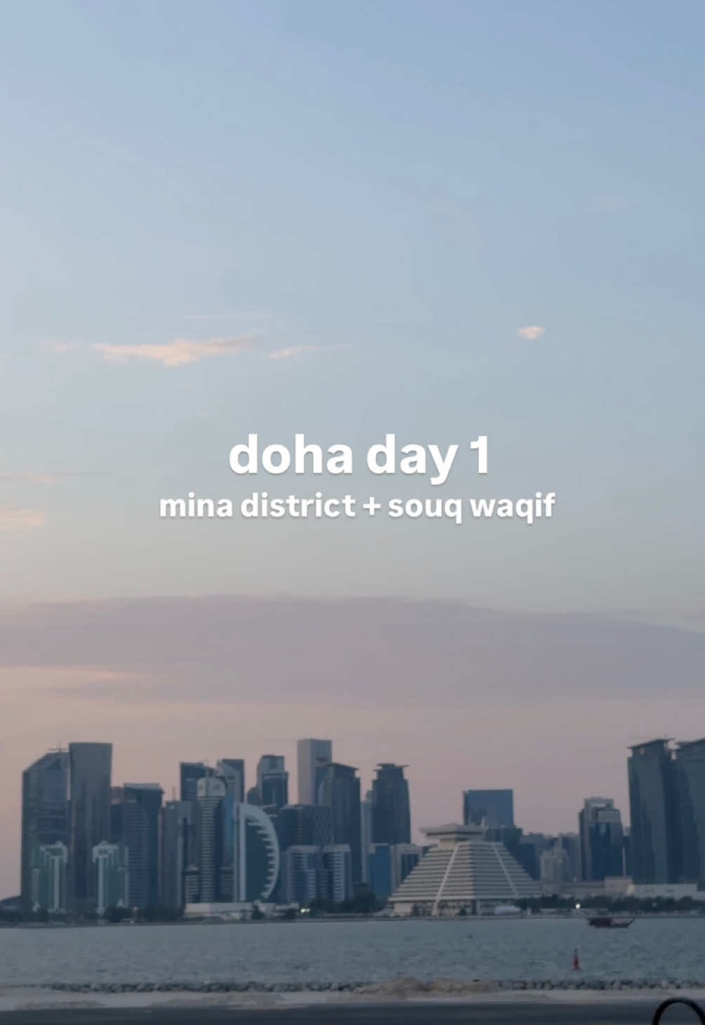 Day 1 vlog in Doha, Qatar 🇶🇦🤍✨ follow along as I explore and find things to do in Doha 🫶 #doha #qatar #foryoupage #traveltok #modestfashion #abaya #grwm #dohablogger #modestfashion #muslimcountry #muslimtravel 