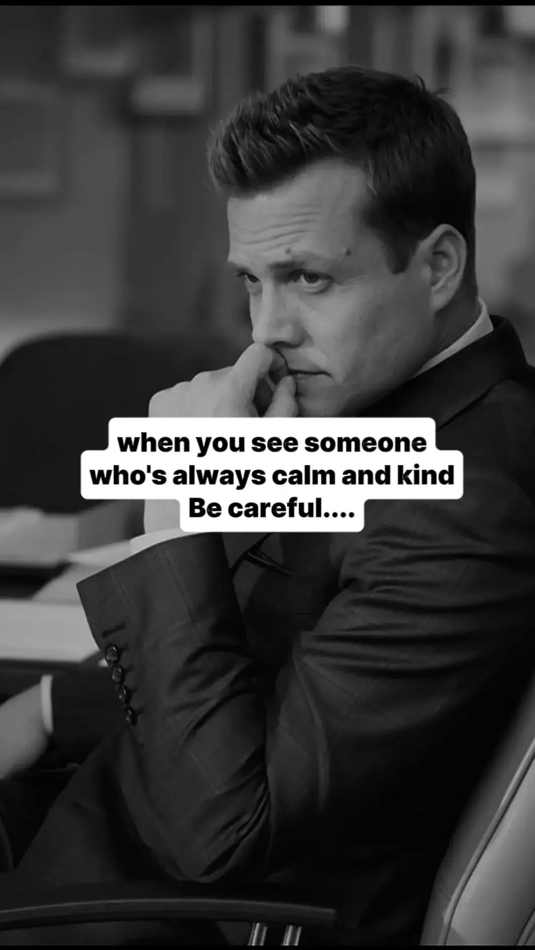 be careful of them. #harveyspecter #harveyspeteredits #suitstvshow #suitsnetflix #suitsedit #suits #harveyspectermotivation #harveyspecterquotes 