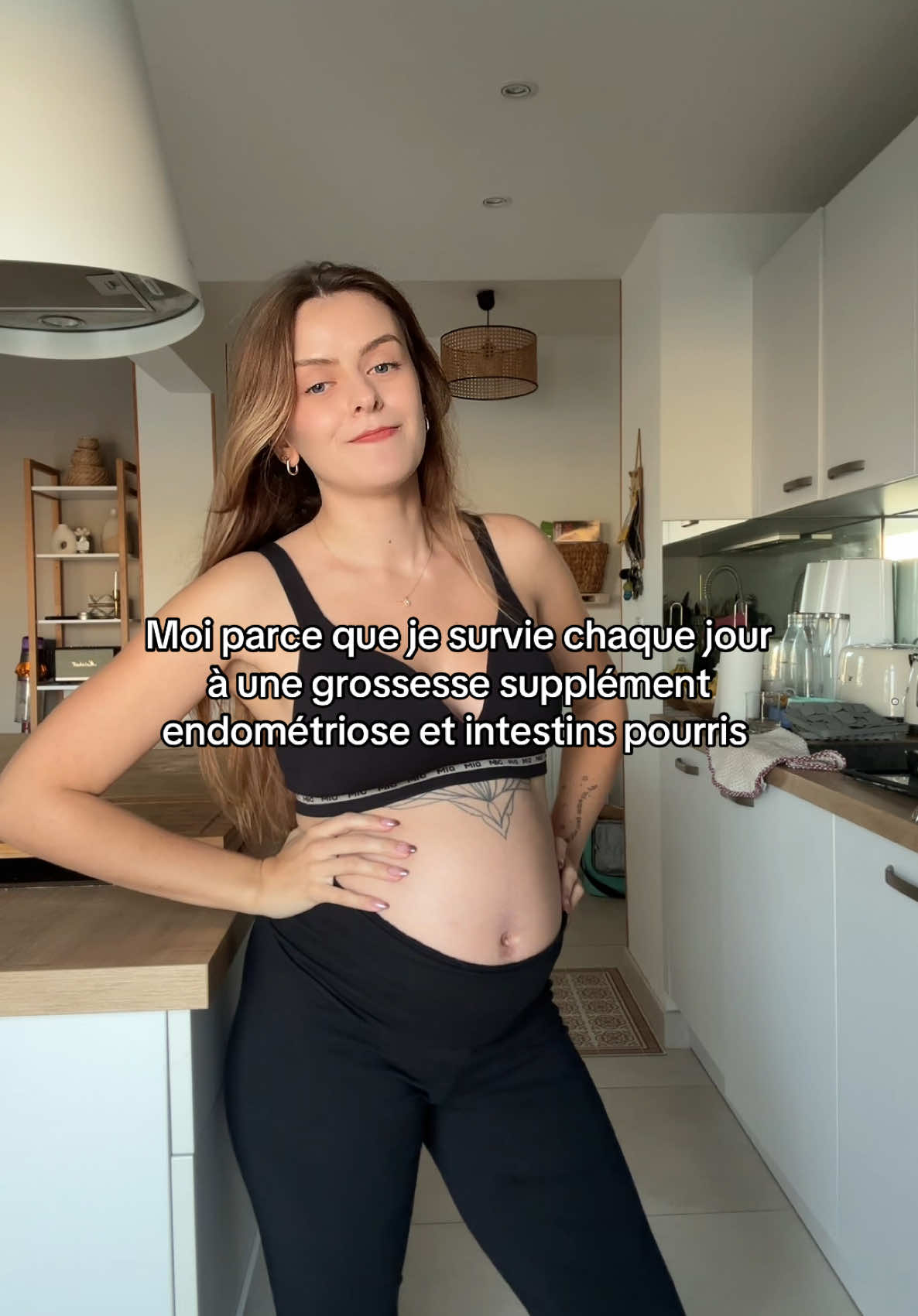 C’est dur mais je reste debout 🥲🎗️ #grossesse #pregnant #pregnancy #endometriose #colonirritable #troublesdisgestifs #mumtobe2025 #fyp 