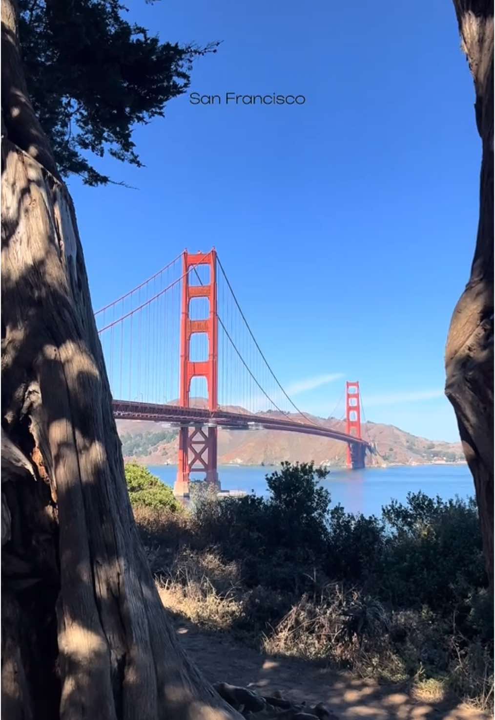 favourite city 🤍 #sanfrancisco #california #usa #sanfranciscobayarea #goldengatebridge #travel #jetsettingjournal #sunrise #goodmorning #goodmorningsanfrancisco #fyp #fy 